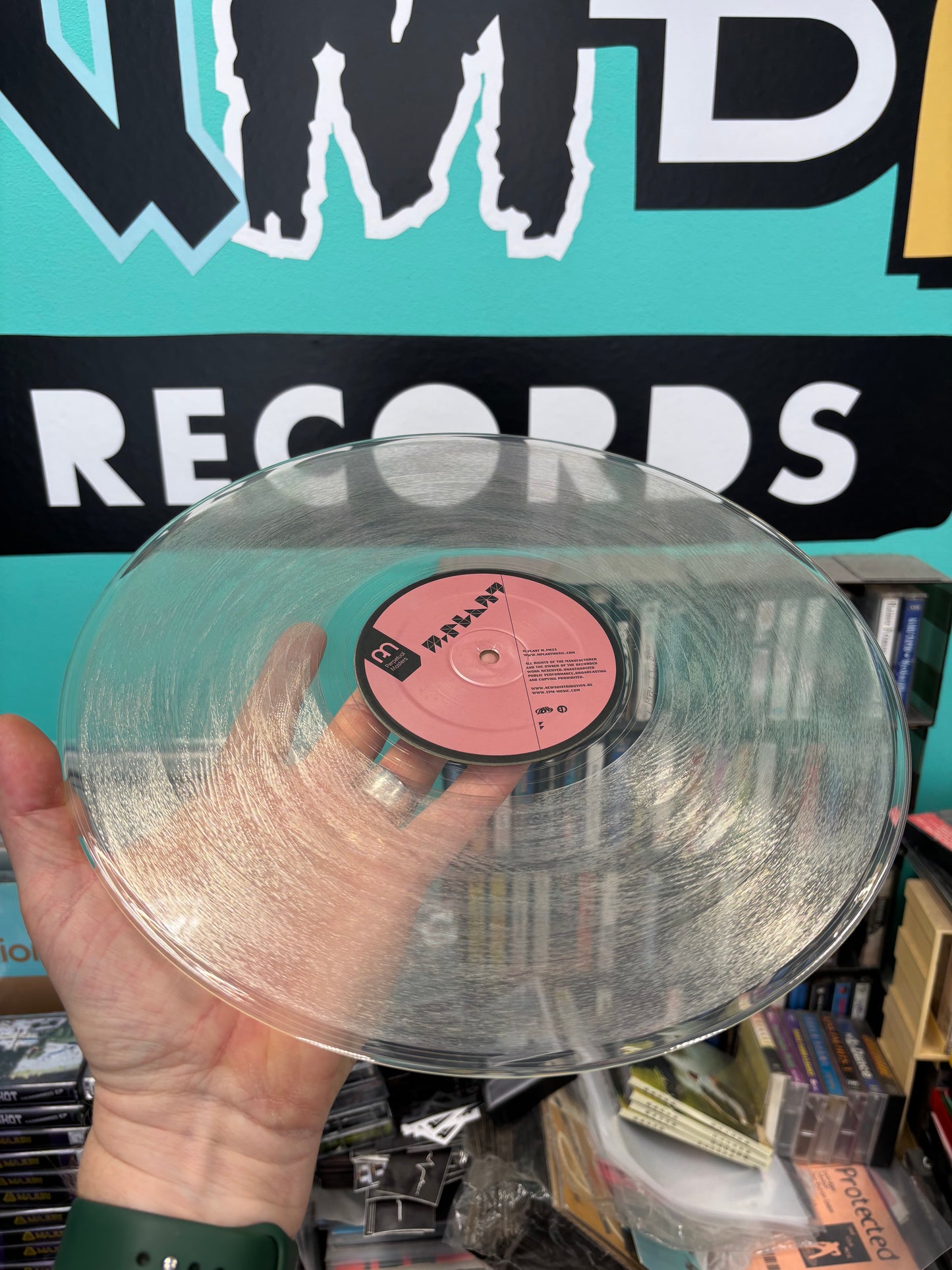 Robert Hood: Protein Valve EP, 12inch, reissue, remastered, Clear, M-Plant, US 2014
