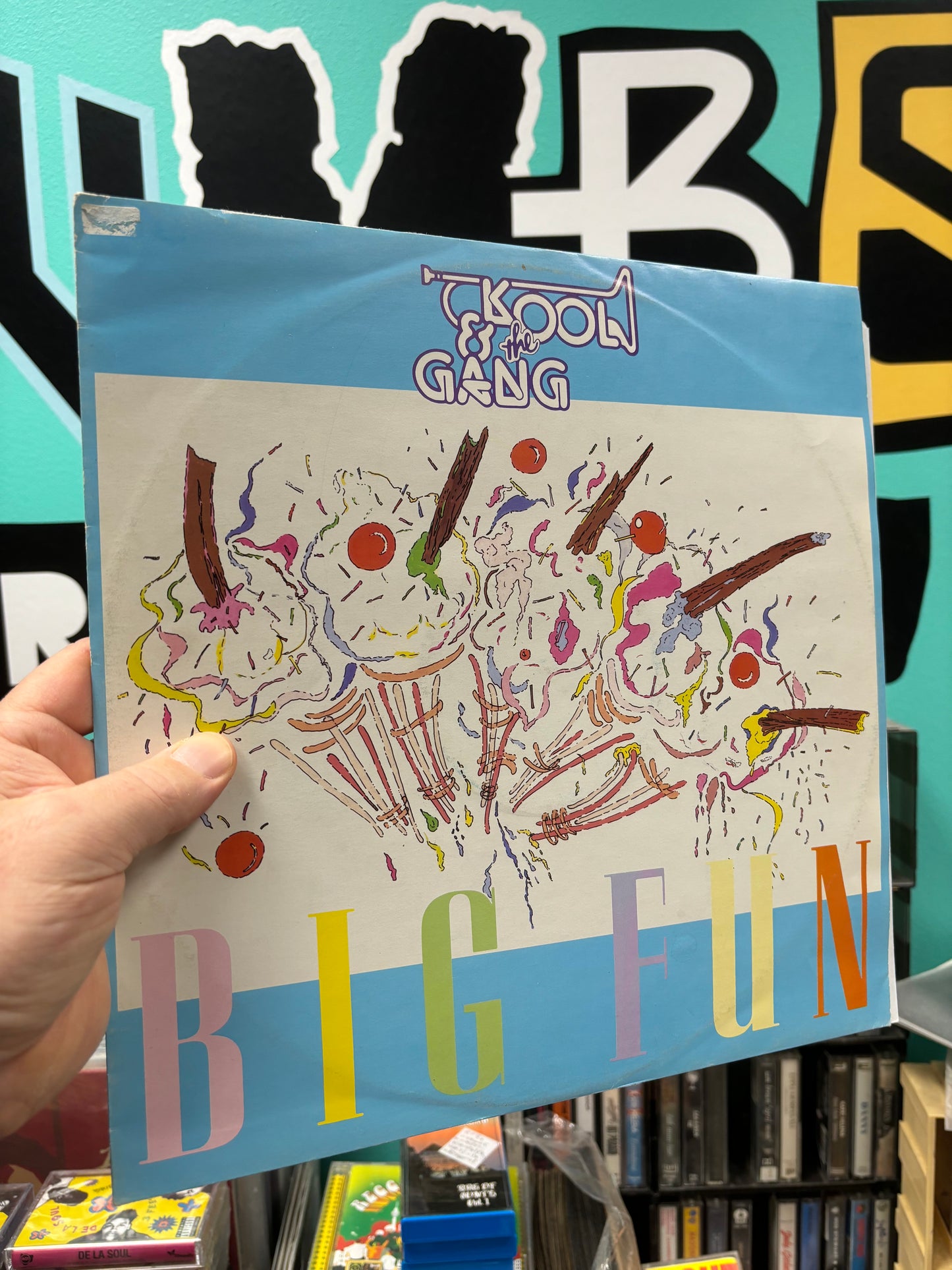 Kool & The Gang: Big Fun/Get Down On It (Extended Remix), 12inch, De-Lite Records, UK 1982