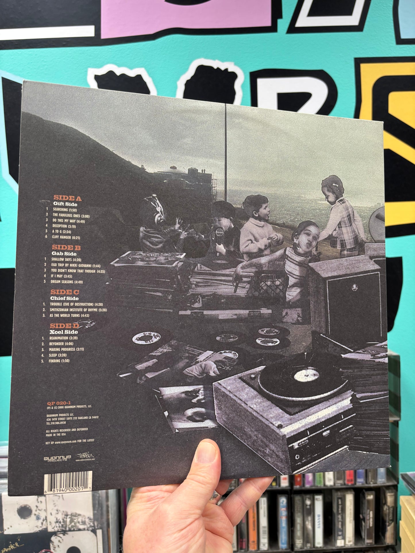 Blackalicious: Nia, 2LP, US 1st pressing, gatefold, Quannum Projects, Sub Verse Music, US 2000