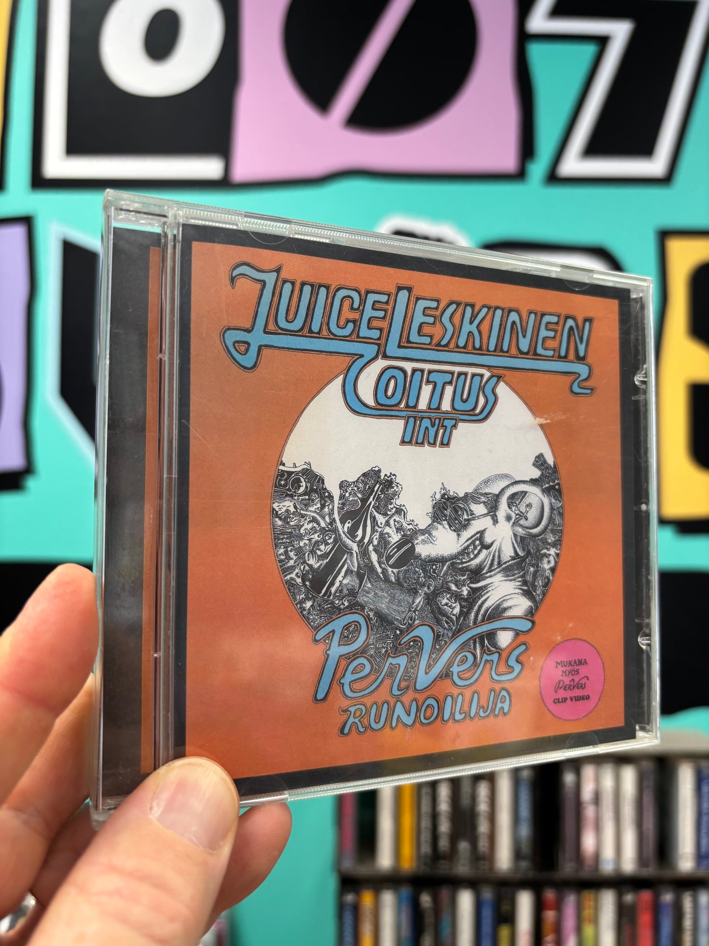 Juice Leskinen Coitus Int: Per Vers, Runoilija, CD, reissue, remastered, enhanced, Love Records, Siboney, Finland 2003