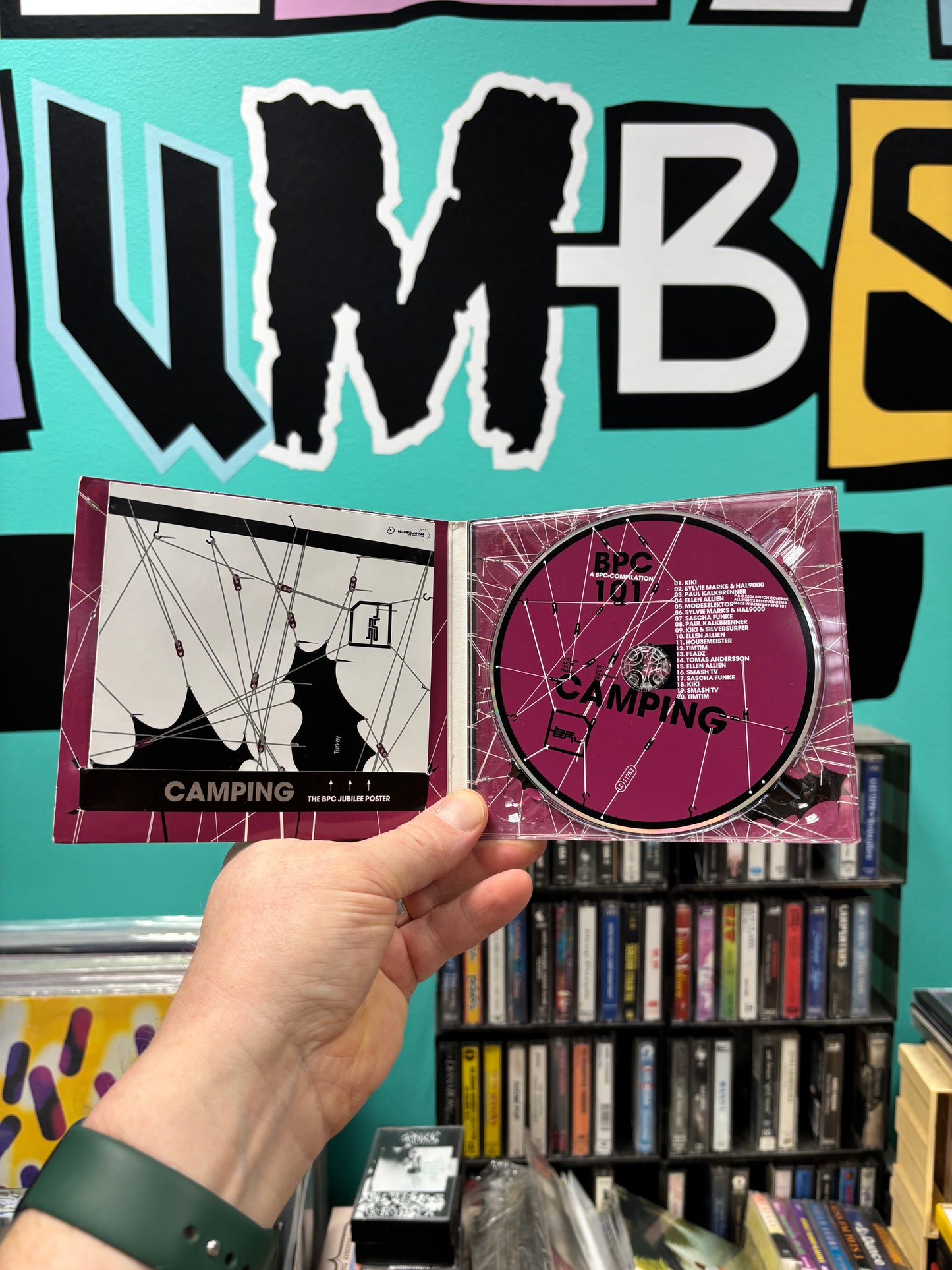 Camping - A BPC - Compilation, CD, Only official pressing, BPitch Control, Germany 2005