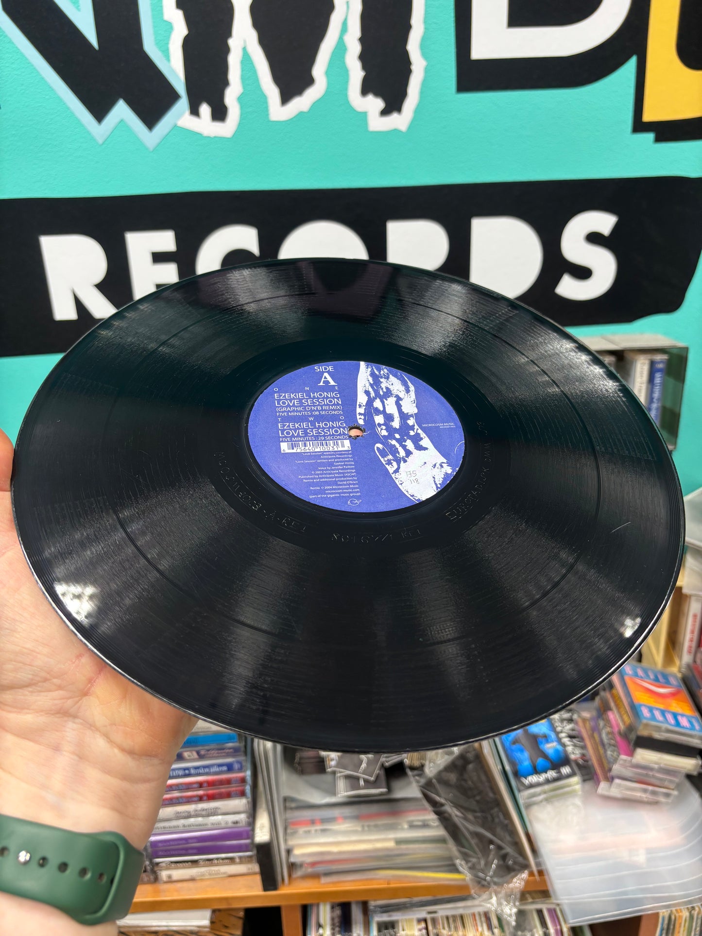 Ezekiel Honig: Love Session/1000 Remix EP, 12inch, Only pressing, Microcosm Music, US 2004