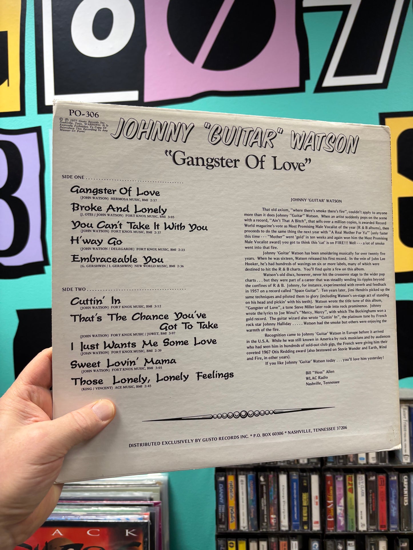 Johnny Guitar Watson: Gangster Of Love, LP, Power Pak, US 1977