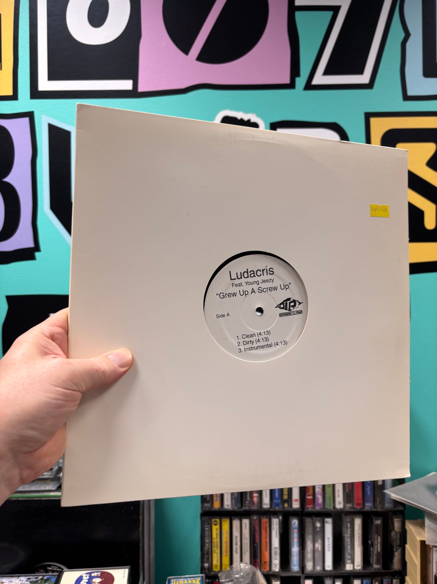 Ludacris: Grew Up A Screw Up, 12inch, Only vinyl pressing, Disturbing Tha Peace, US 2006