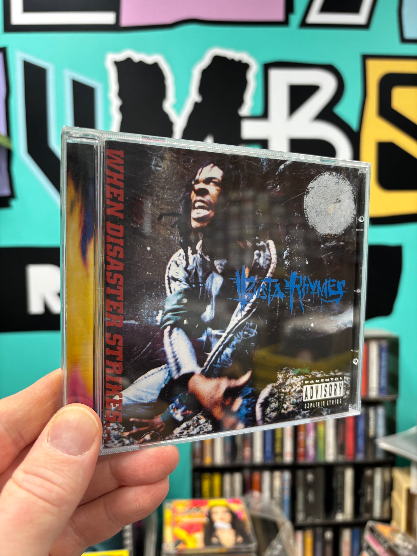 Busta Rhymes: When Disaster Strikes…, CD, reissue, Elektra, Europe 1998