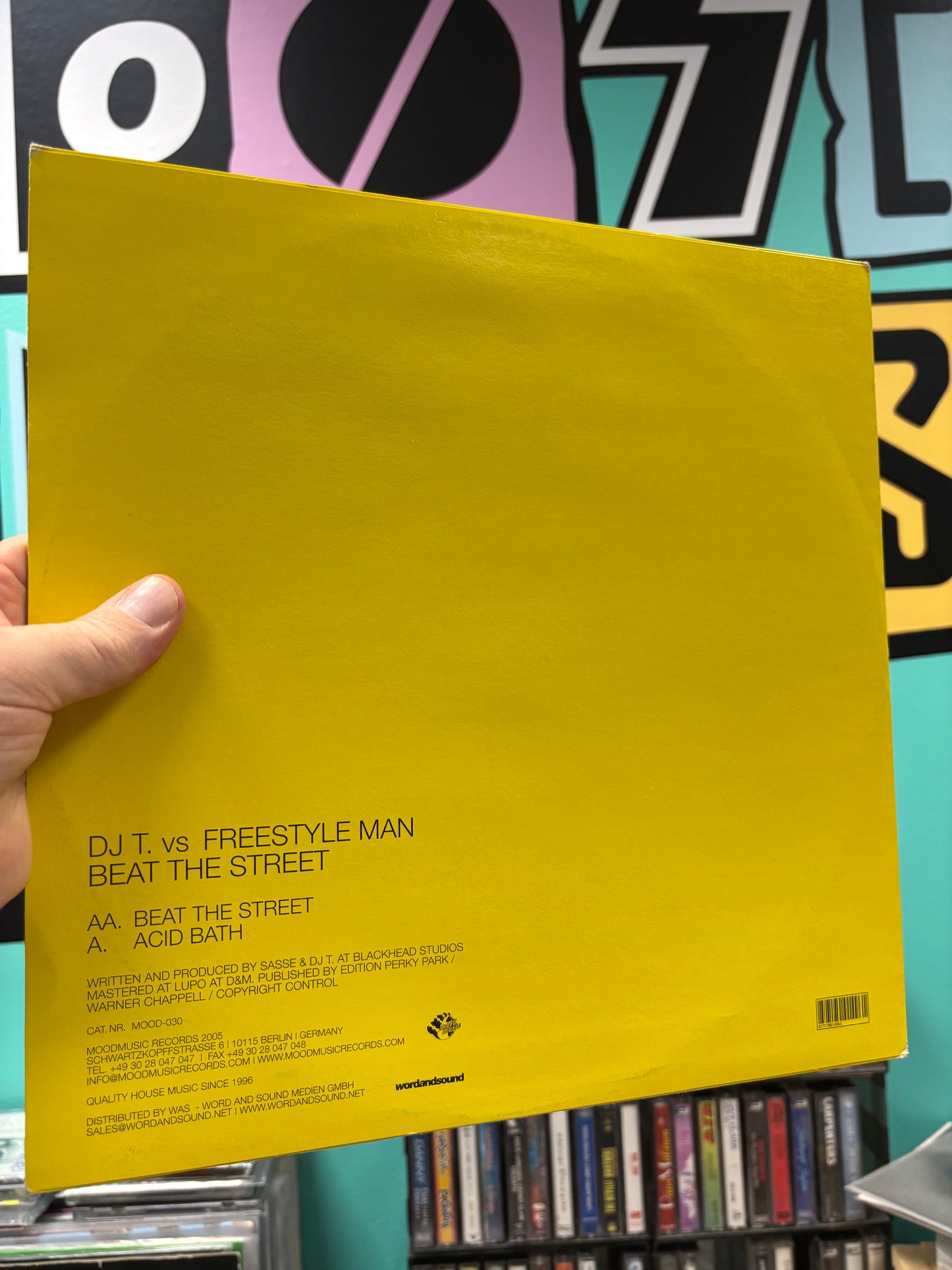 DJ T. vs Freestyle Man: Beat The Street, 12inch, Only pressing, Moodmusic, Germany 2005