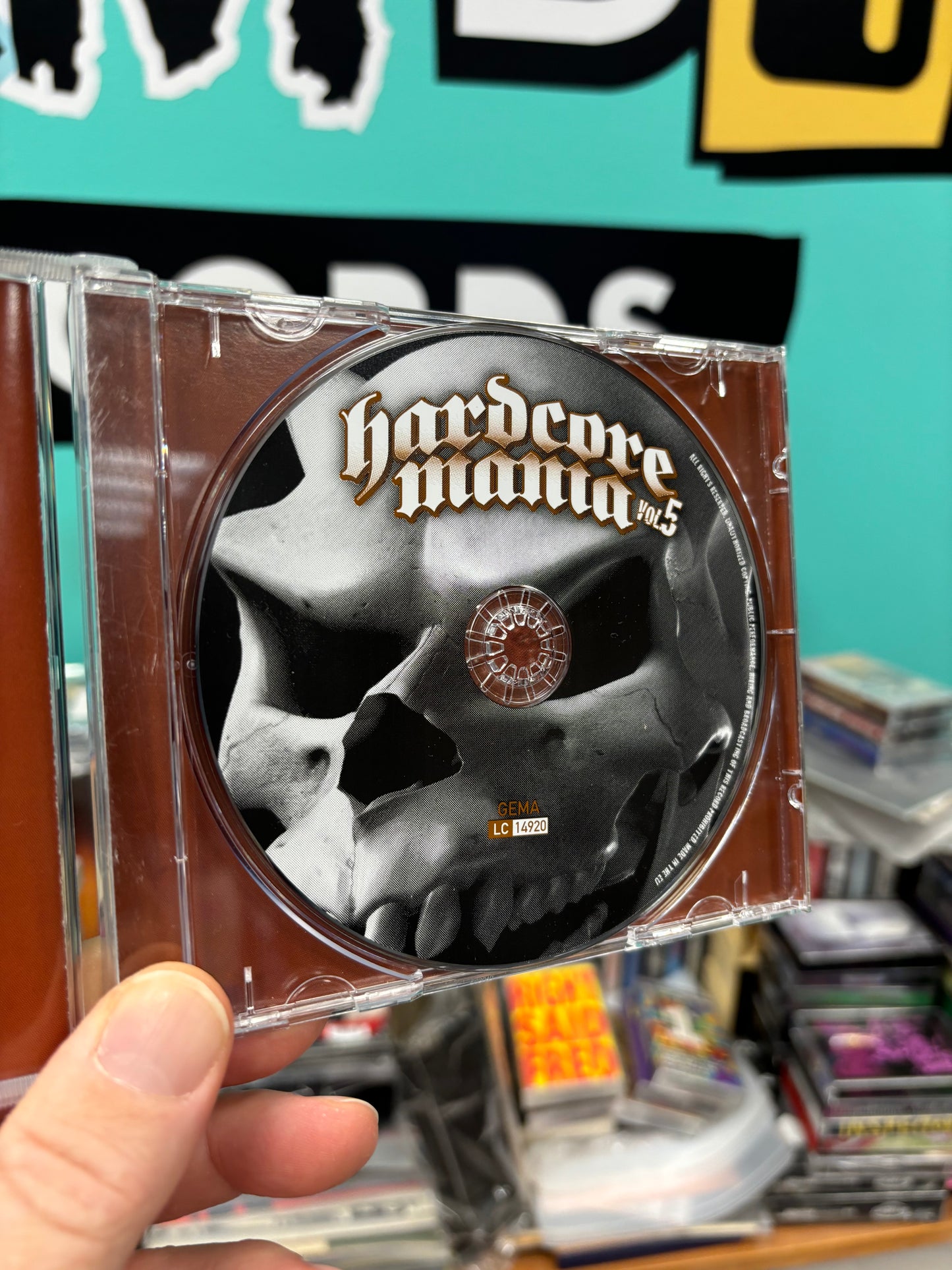 DJ Gif-Phobia: Hardcore Mania Vol. 5, CD, Only pressing, Mixed, Midge Records, Germany 2006