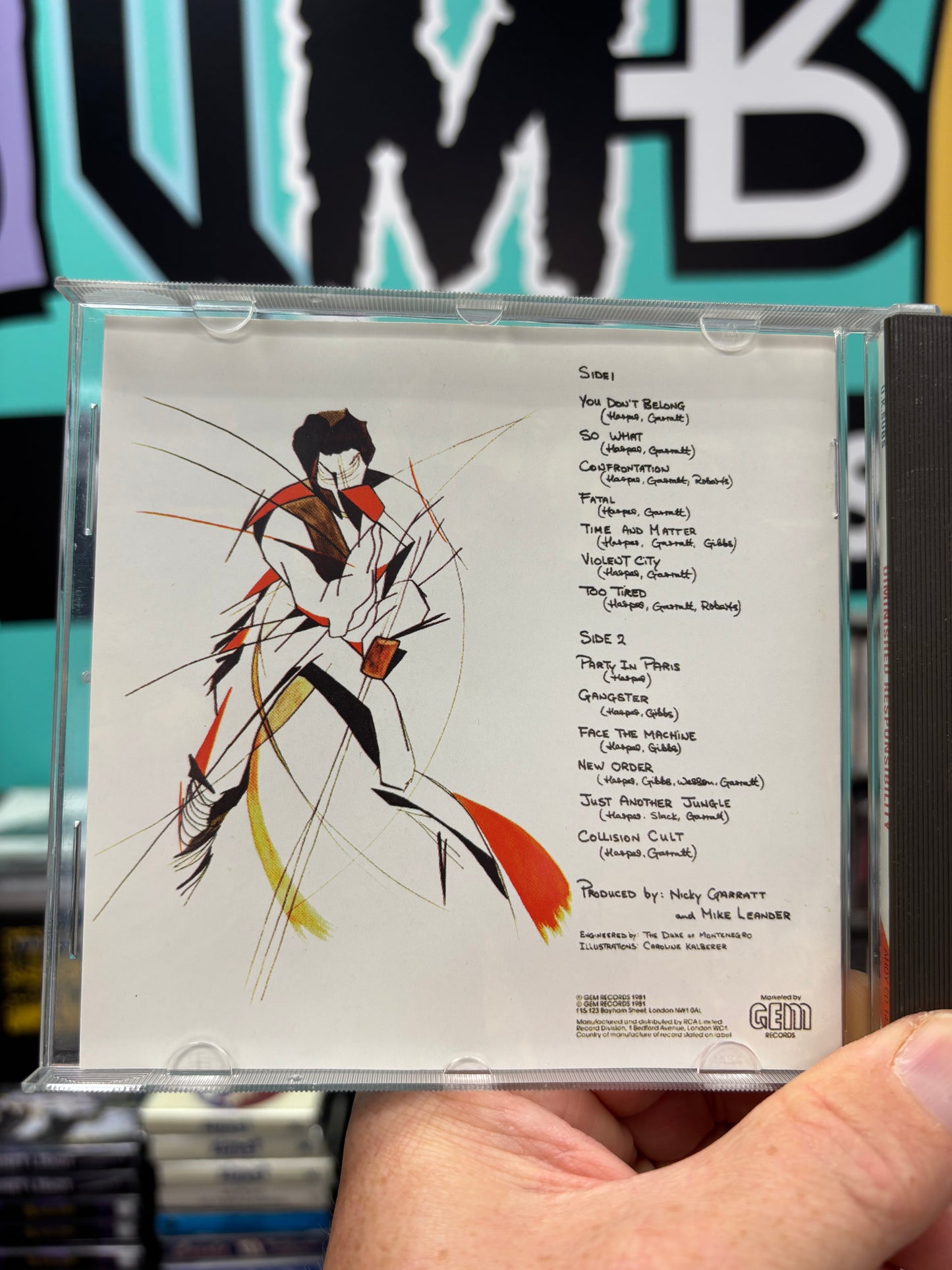 U.K. Subs: Diminished Responsibility, CD, reissue, Captain Oi!, UK 2000