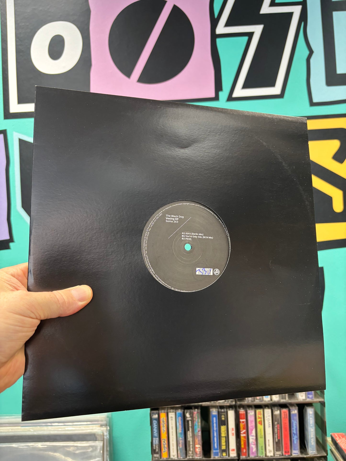 The Black Dog: Vexing EP, 12inch, Only official pressing, Soma Quality Recordings, UK 2009