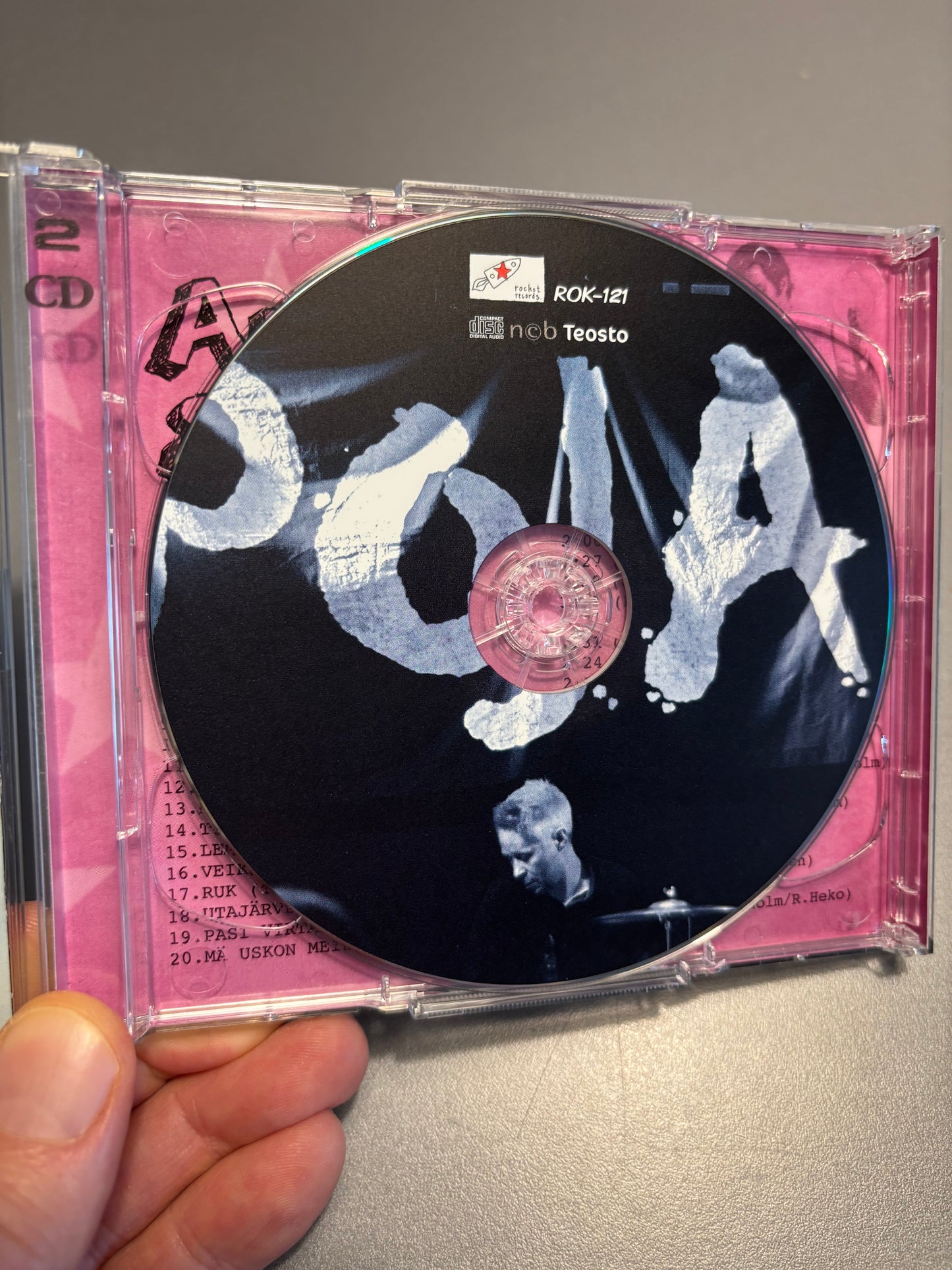 Pojat: Toimintaa & Sankareita, 2CD, Only CD pressing, Rocket Records, Finland 2013