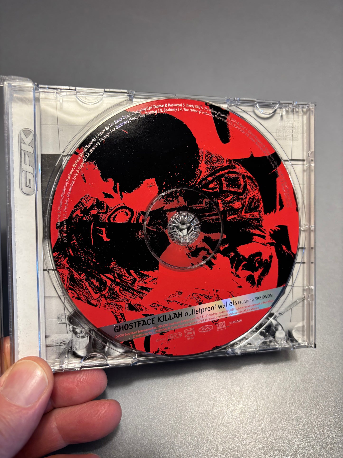 Ghostface Killah: Bulletproof Wallets, CD, Epic, Europe 2001