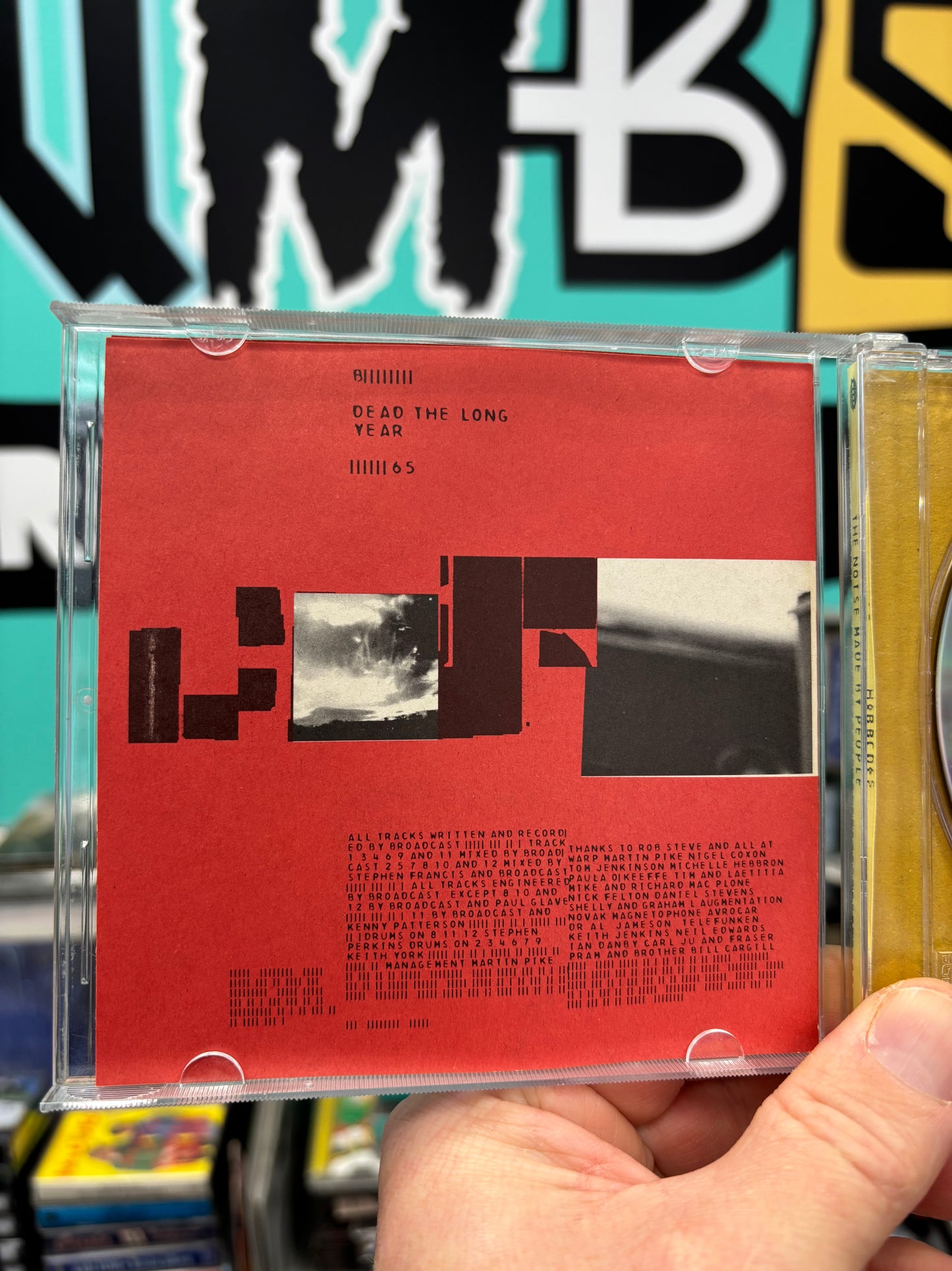 Broadcast: The Noise Made By People, CD, 1st pressing, Warp Records, UK 2000