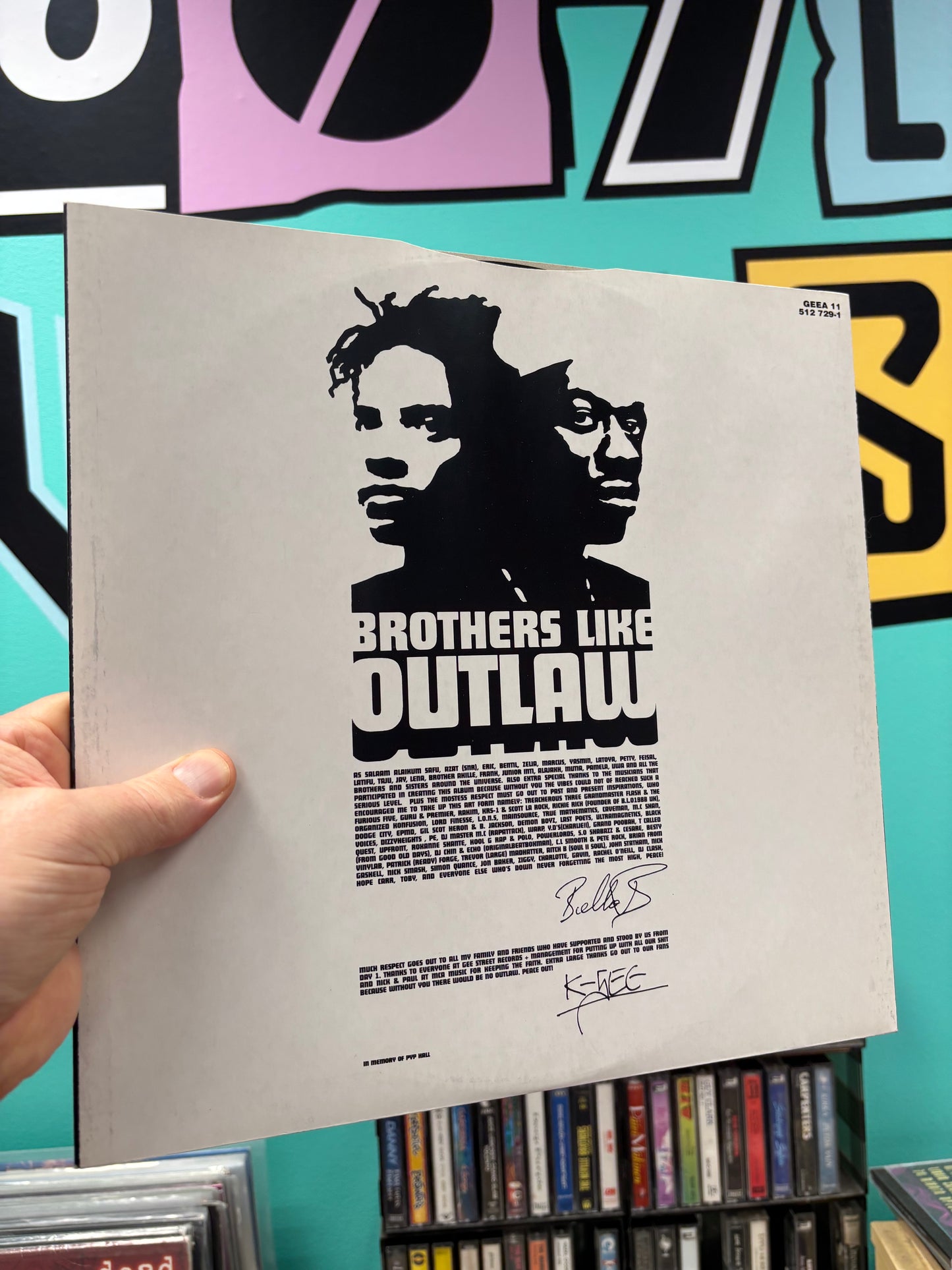 Brothers Like Outlaw: The Oneness Of II Minds In Unison, LP, Gee Street, Island Records, Europe 1992