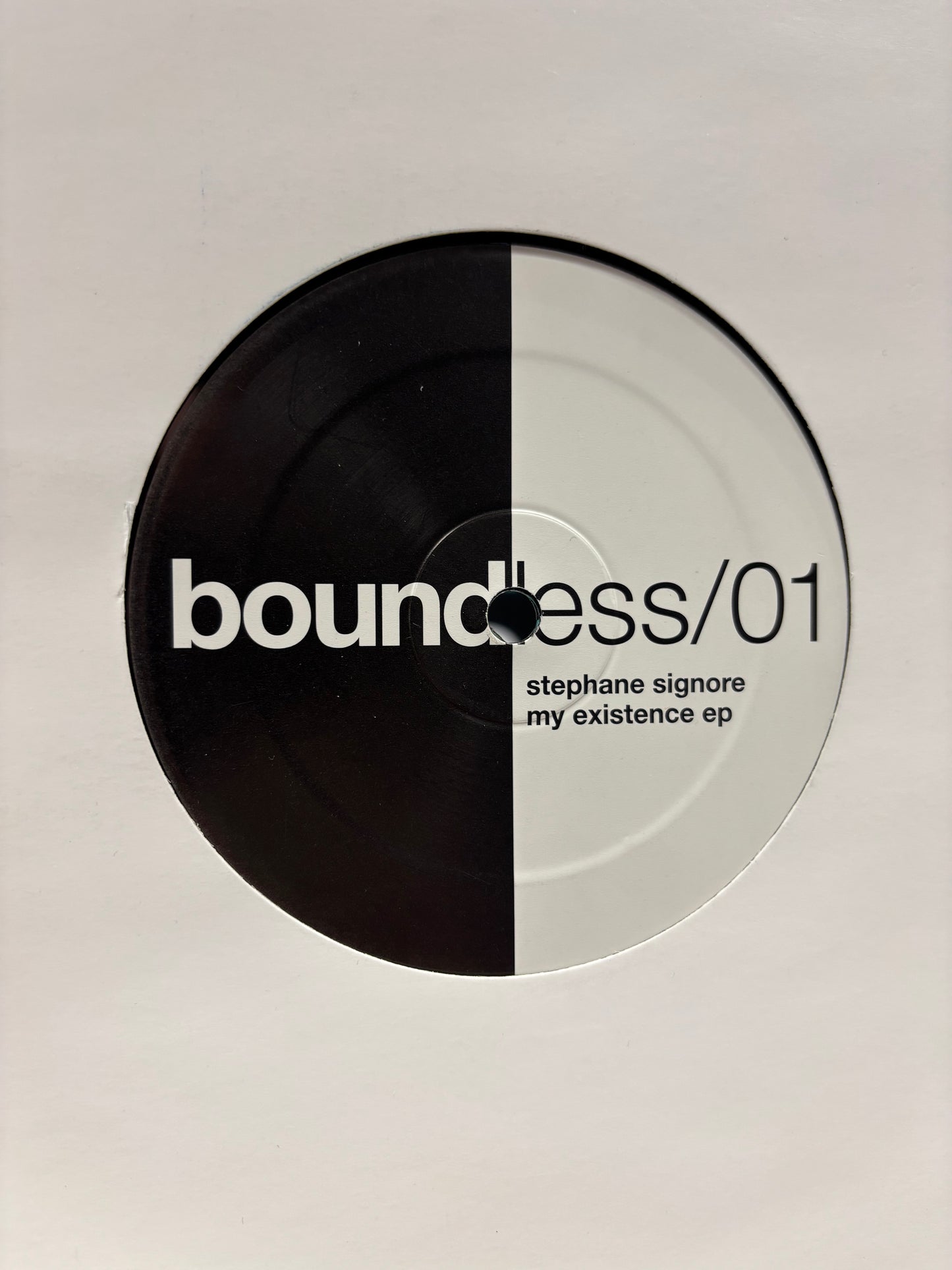 Stephane Signore: My Existence, 12inch, Only pressing, Boundless Records, Germany 2006