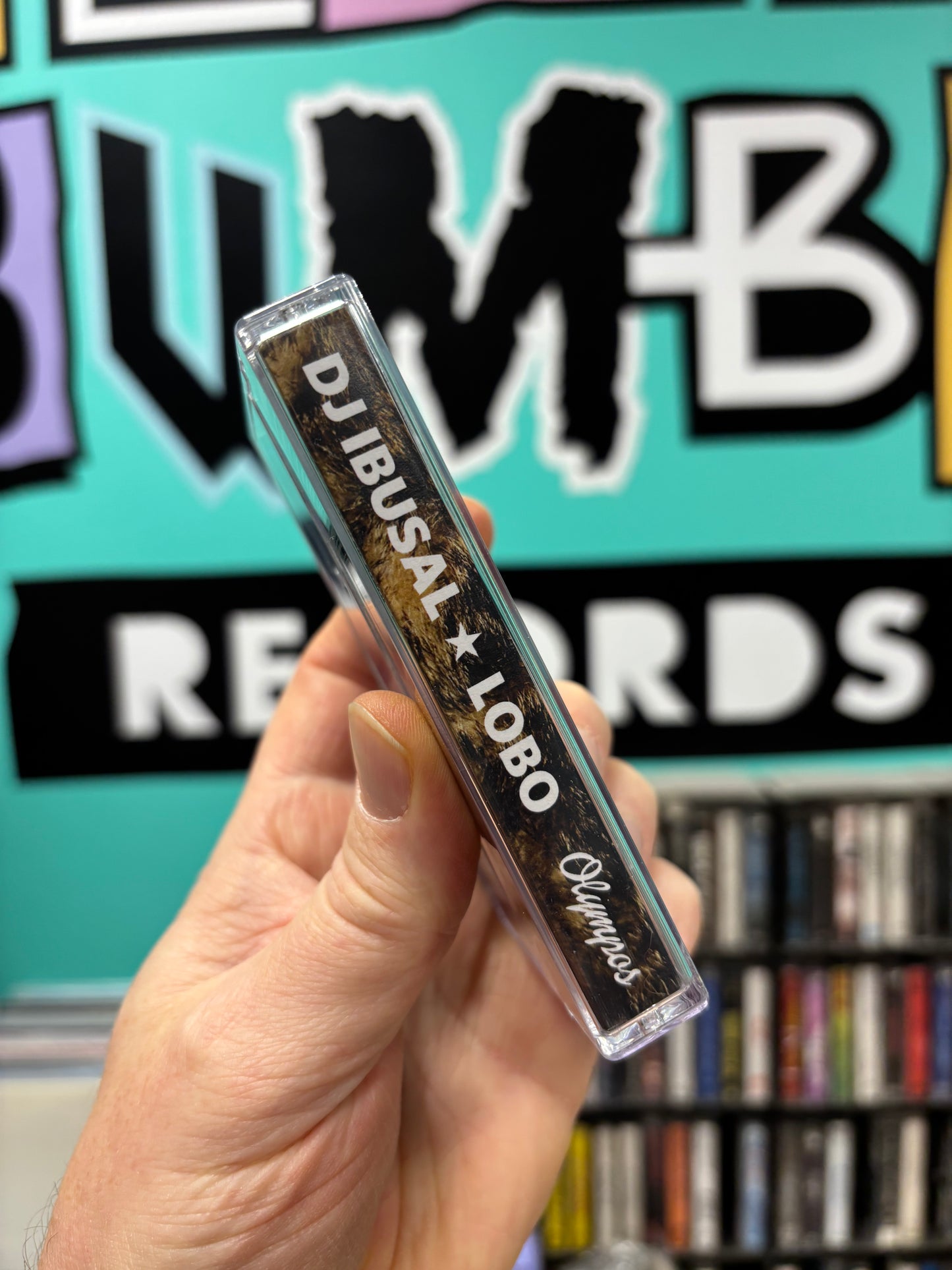 DJ Ibusal & Lobo: Olympos, cassette, 1st pressing, Only cassette pressing, Monsp Records, Finland 2015