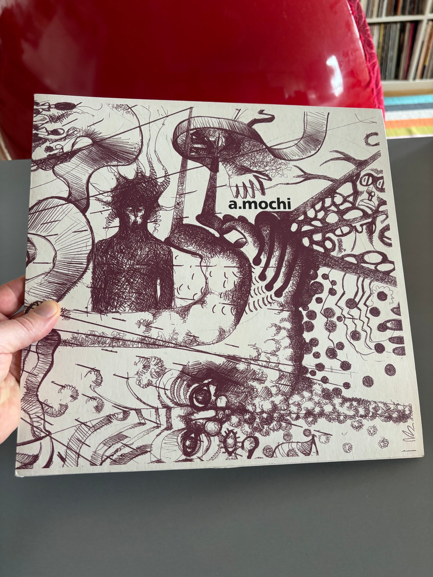 A.Mochi: Black Phantom EP, 12inch, Only pressing, Figure, Germany 2012