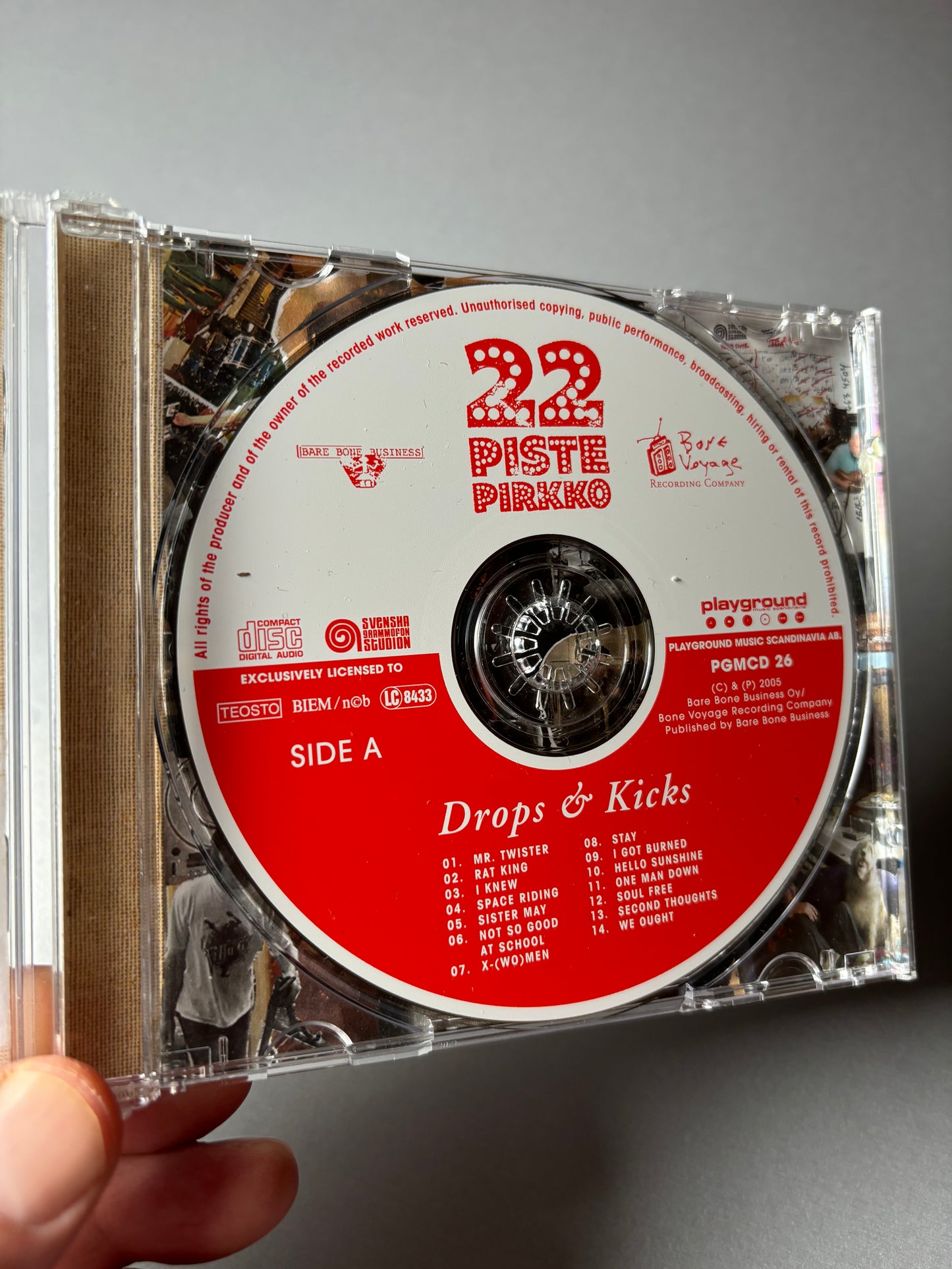 22 Pistepirkko: Drops & Kicks, CD, Playground Music Scandinavia, Scandinavia 2005