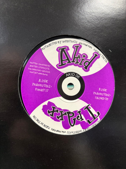 Pranksterz: Forget It/Mashed Up, 12inch, Only official pressing, Akid Traxx, UK 2001