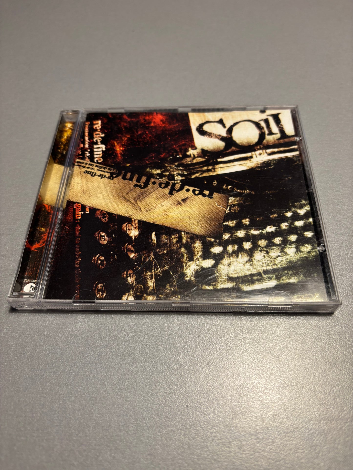 Soil: Re•de•fine, CD, Copy Protected, J Records, BMG, UK & Europe 2004