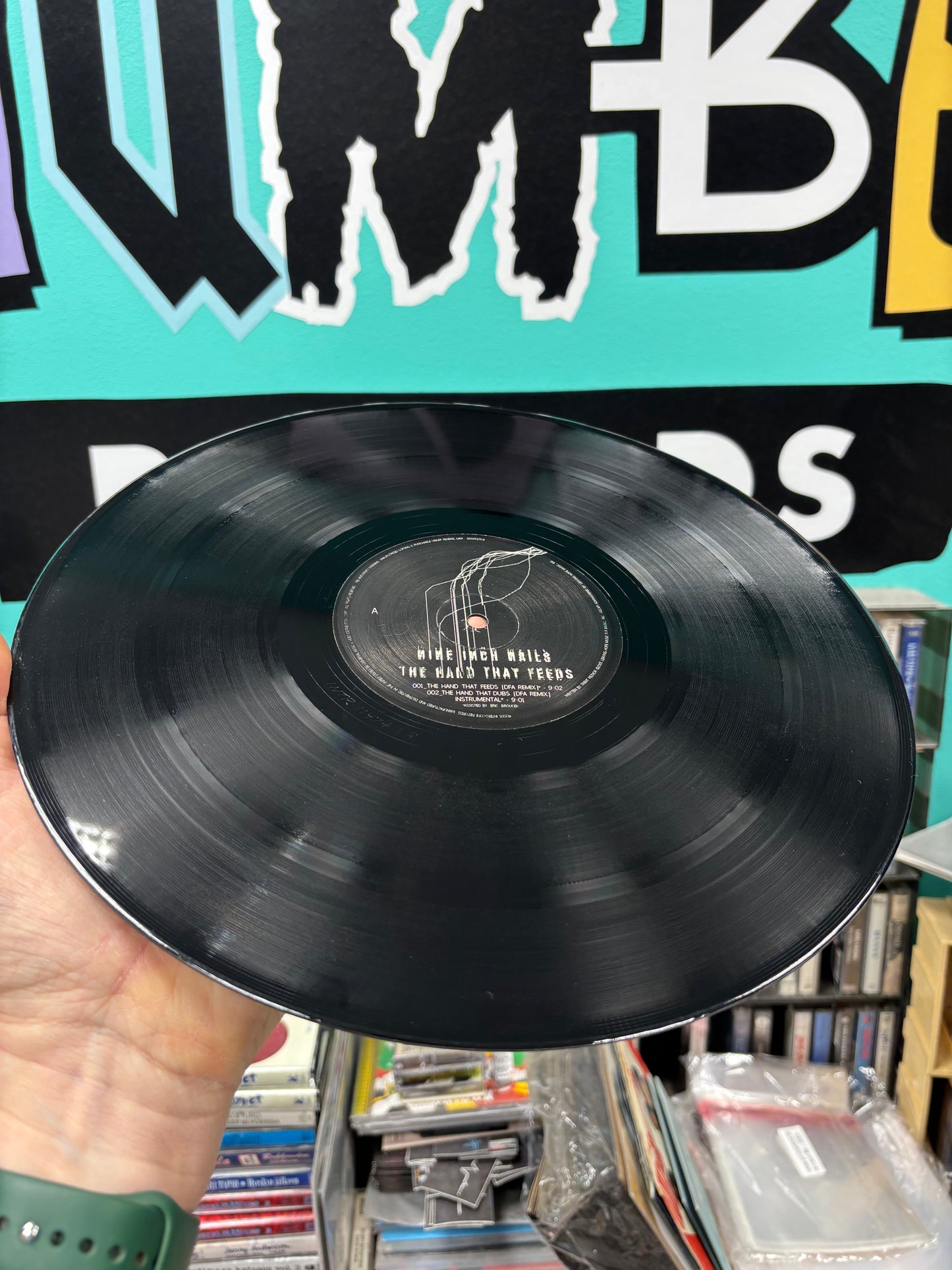 Nine Inch Nails: The Hand That Feeds (DFA Remixes), 12inch, Only pressing, Interscope Records, US 2005