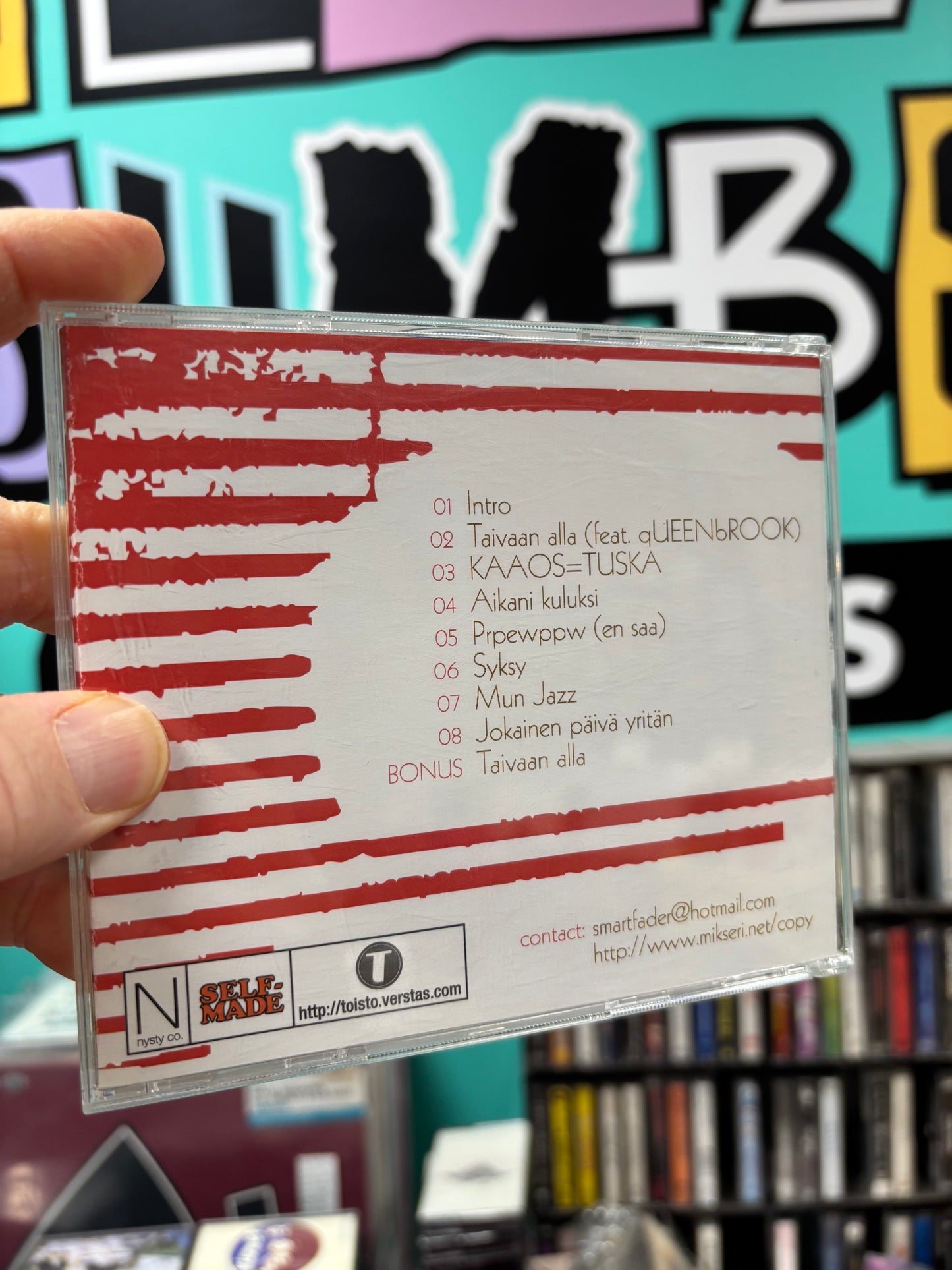 Copy: Elätys, CDr, Only pressing, Selfmade, Finland 2003