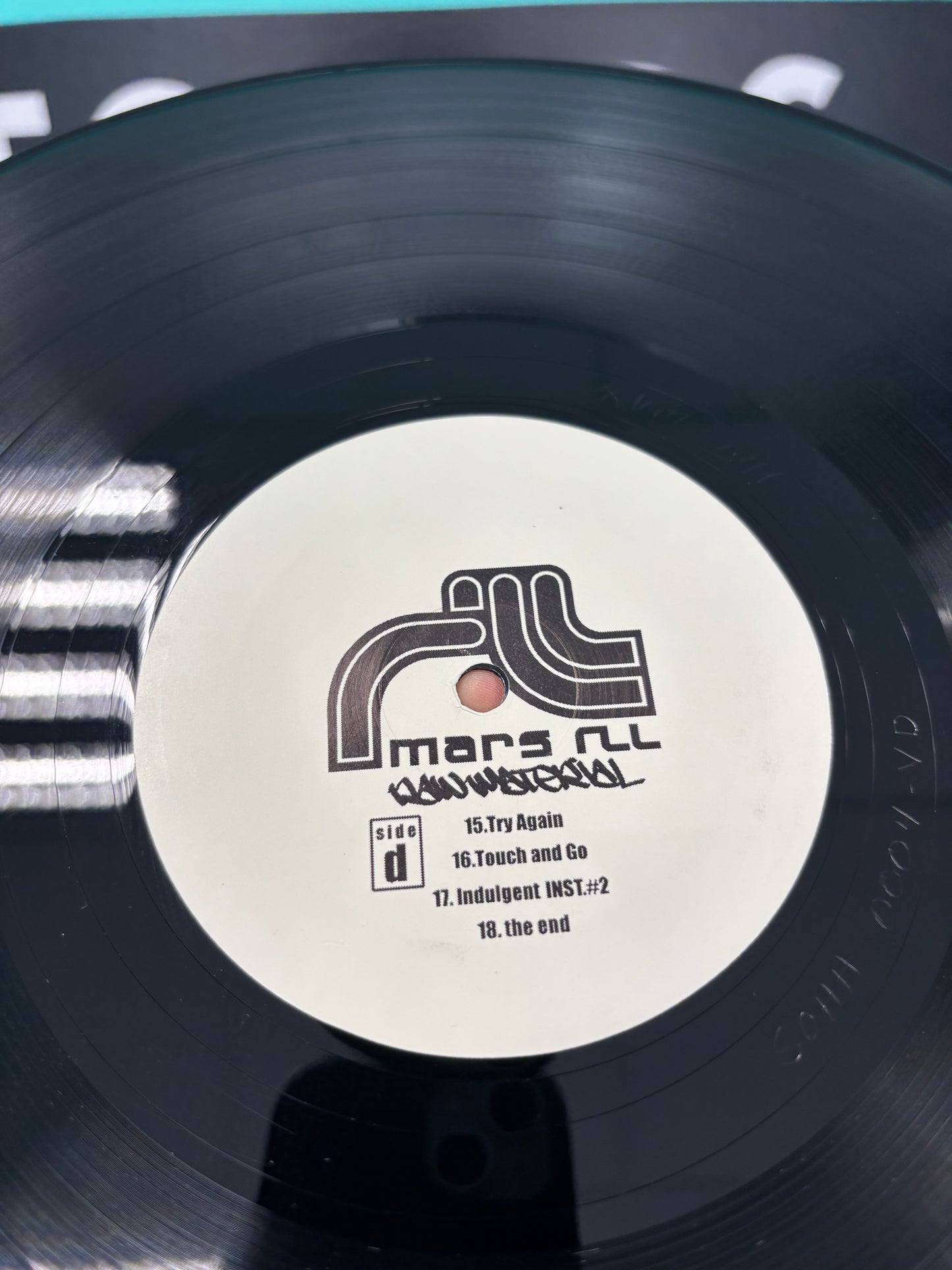 Mars III: Raw Material, 2LP, reissue, Only vinyl pressing, Sphere Of Hip Hop, Deepspace5 Recordings, US 2001