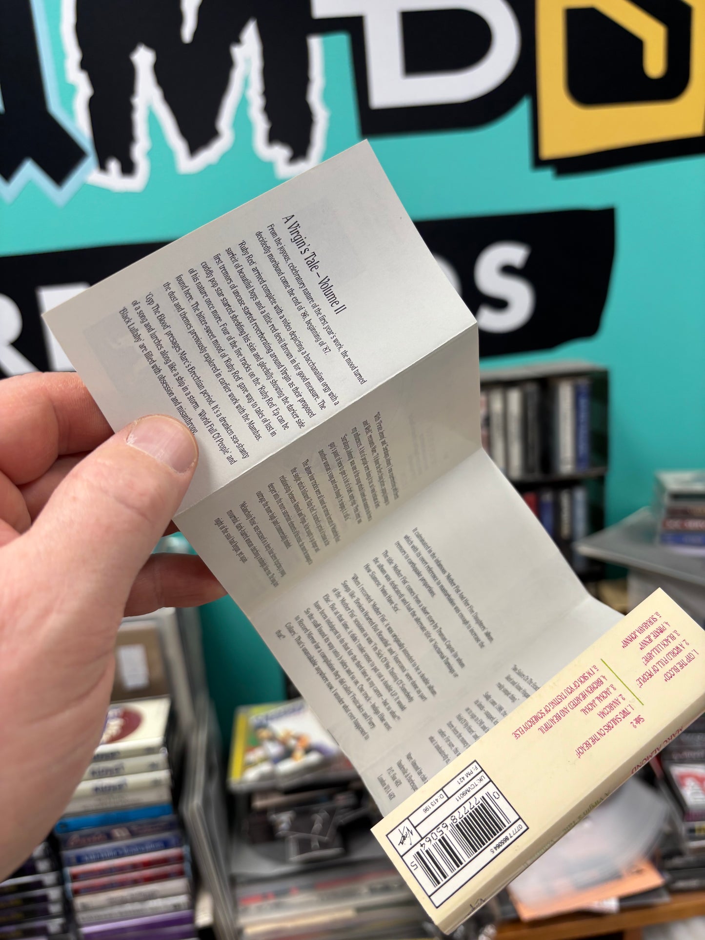 Marc Almond - A Virgin’s Tale - Volume II, C-cassette, Compilation, Virgin, UK 1992