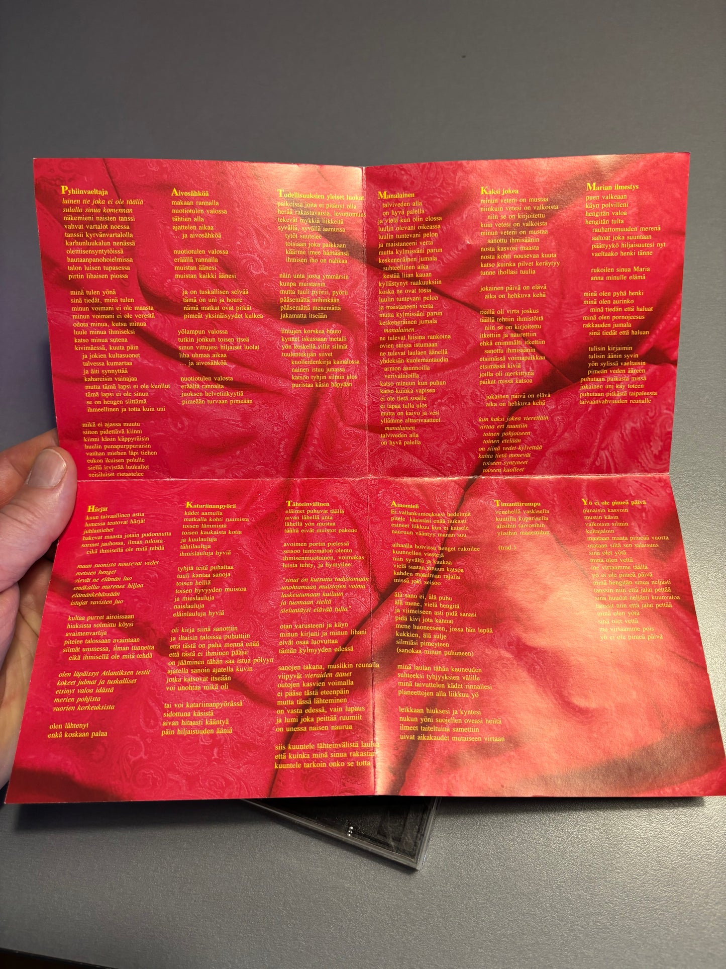 CMX: Aurinko, CD, 1st pressing, Herodes, Finland 1992