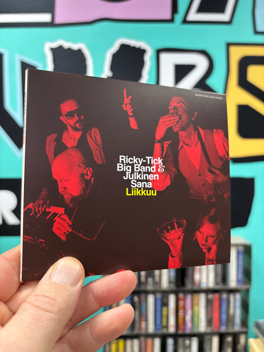 Ricky-Tick Big Band & Julkinen Sana: Liikkuu, CD, Konttori Records, Finland 2026