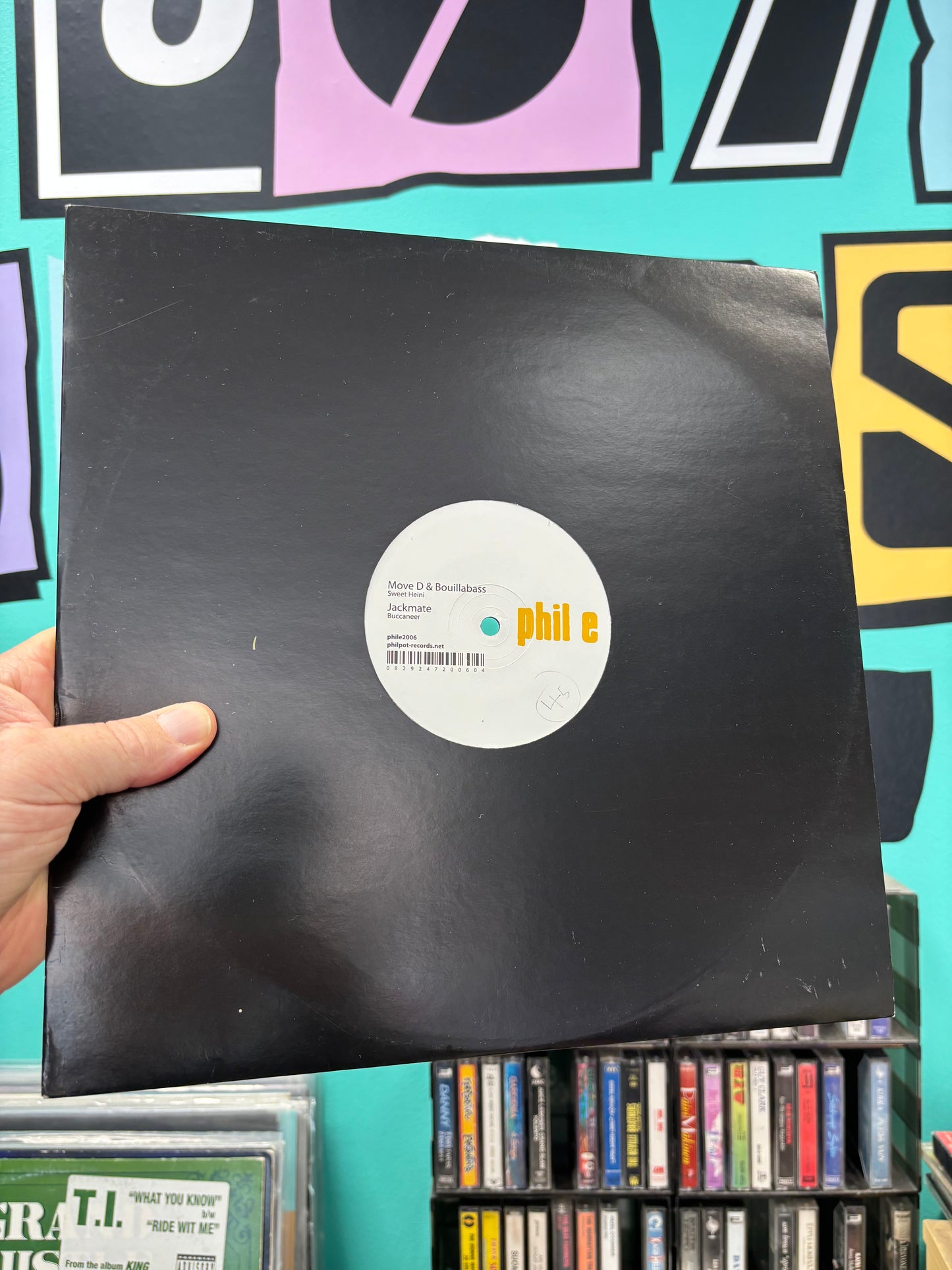 Move D & Bouillabass: Sweet Heini/Jackmate: Buccaneer, 12inch, Only vinyl pressing, Phil e, Germany 2007