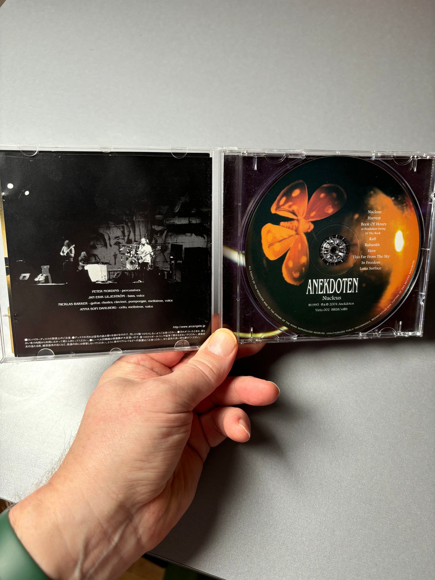 VARASTOALE‼️‼️‼️ Anekdoten: Nucleus, CD, reissue, remastered, Arcàngelo, Japan 2004