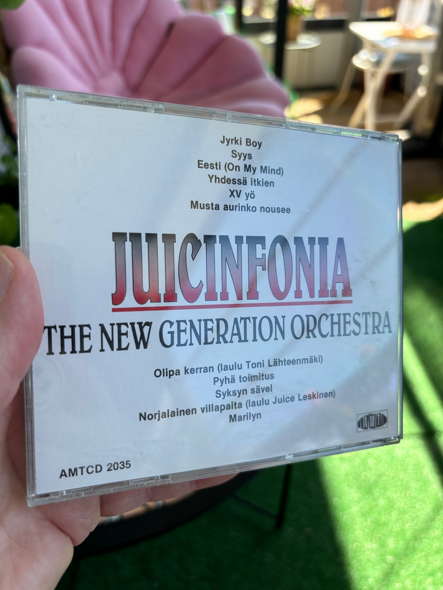 NGO (New Generation Orchestra): Juicinfonia, CD, AMT, Finland 1991