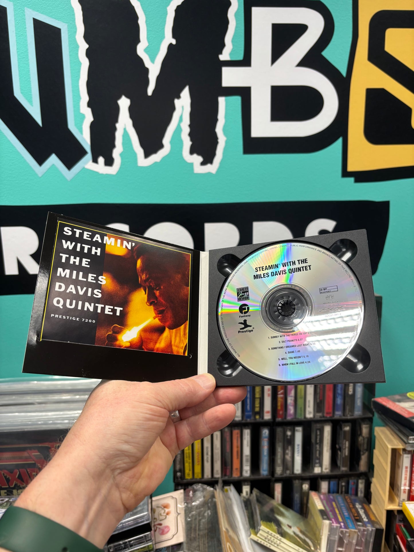 The Miles Davis Quintet: Steamin’ With The Miles Davis Quintet, CD, reissue, remastered, Digipak, Original Jazz Classics, Fantasy, Prestige, Europe 2004