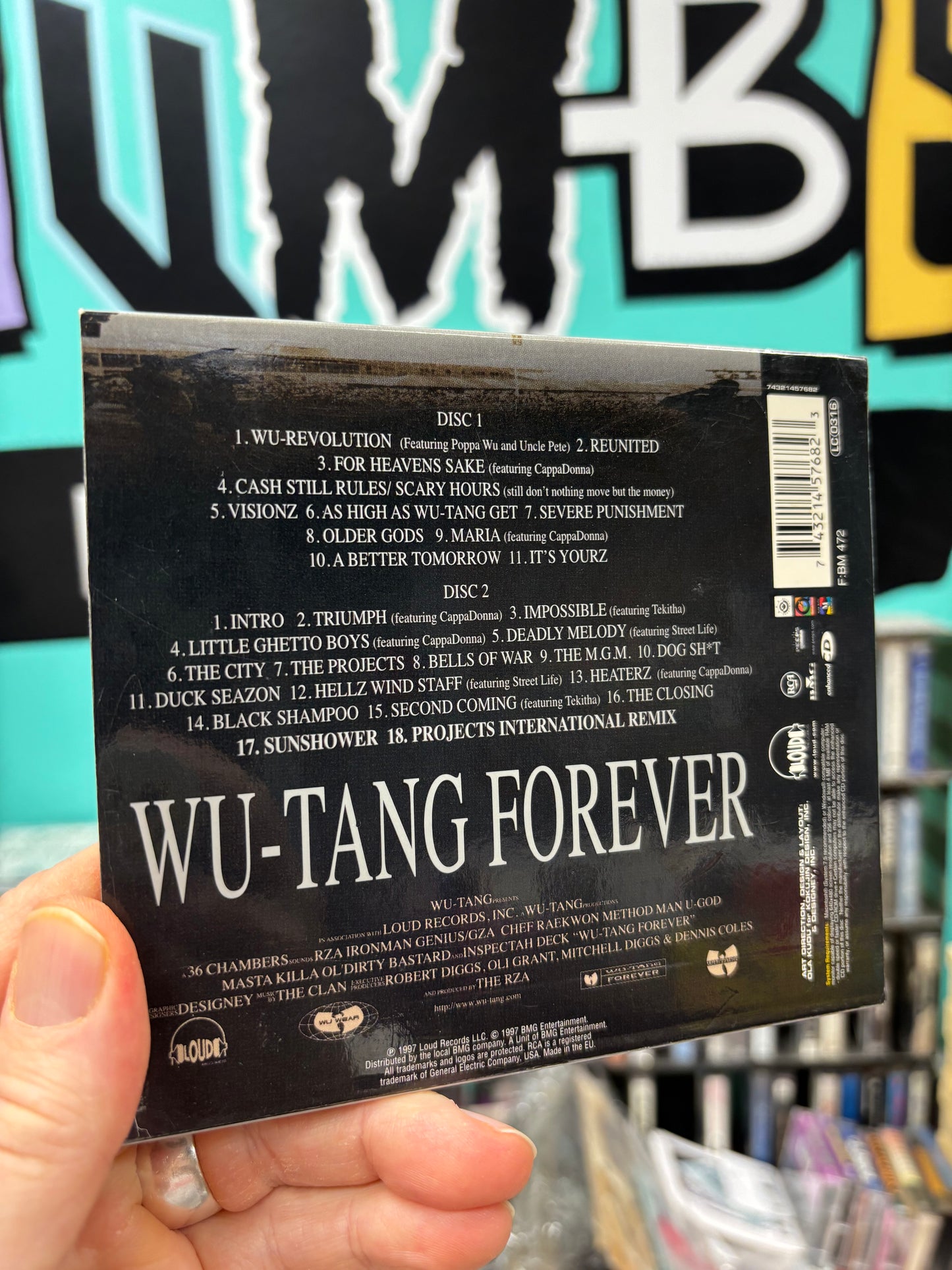 Wu-Tang Clan: Wu-Tang Forever, 2CD, All Media, O-Card, Loud Records, RCA, BMG, Europe 1997