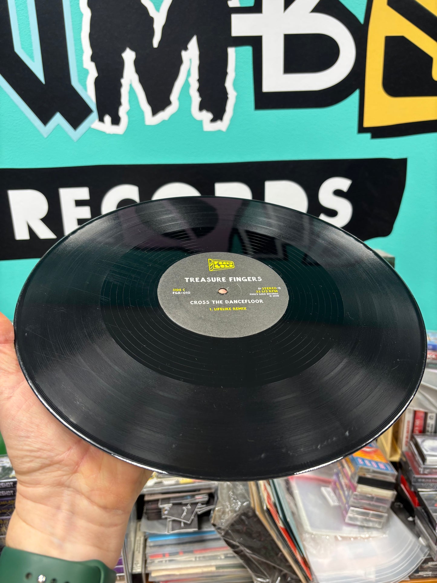 Treasure Fingers: Cross The Dancefloor, 2x12inch, Only pressing, Fool’s Gold Records, US 2008