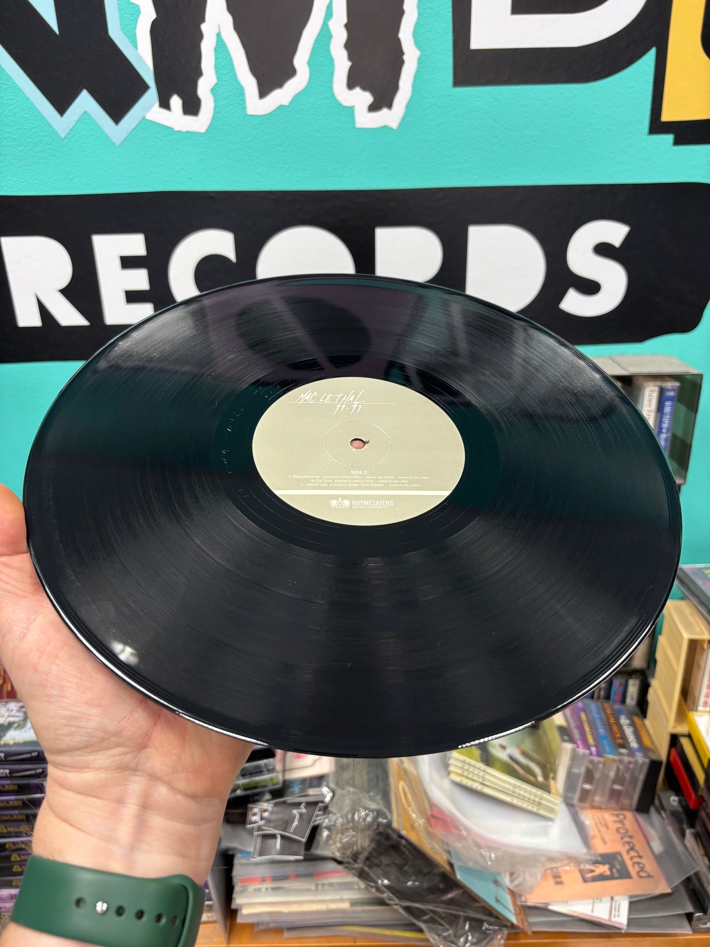Mac Lethal: 11:11, 2LP, Only vinyl pressing, Rhymesayers Entertainment, US 2007