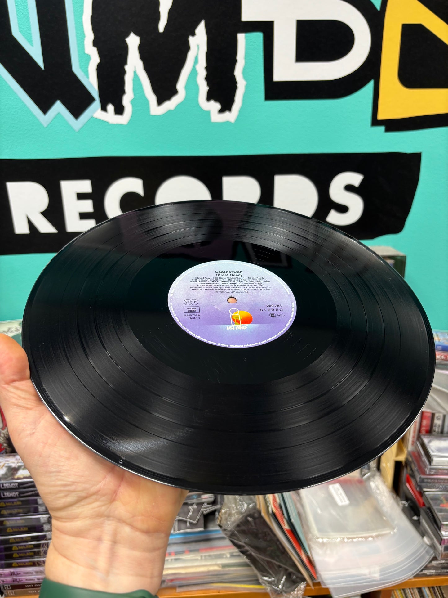 Leatherwolf: Street Ready, LP, Island Records, Germany 1989