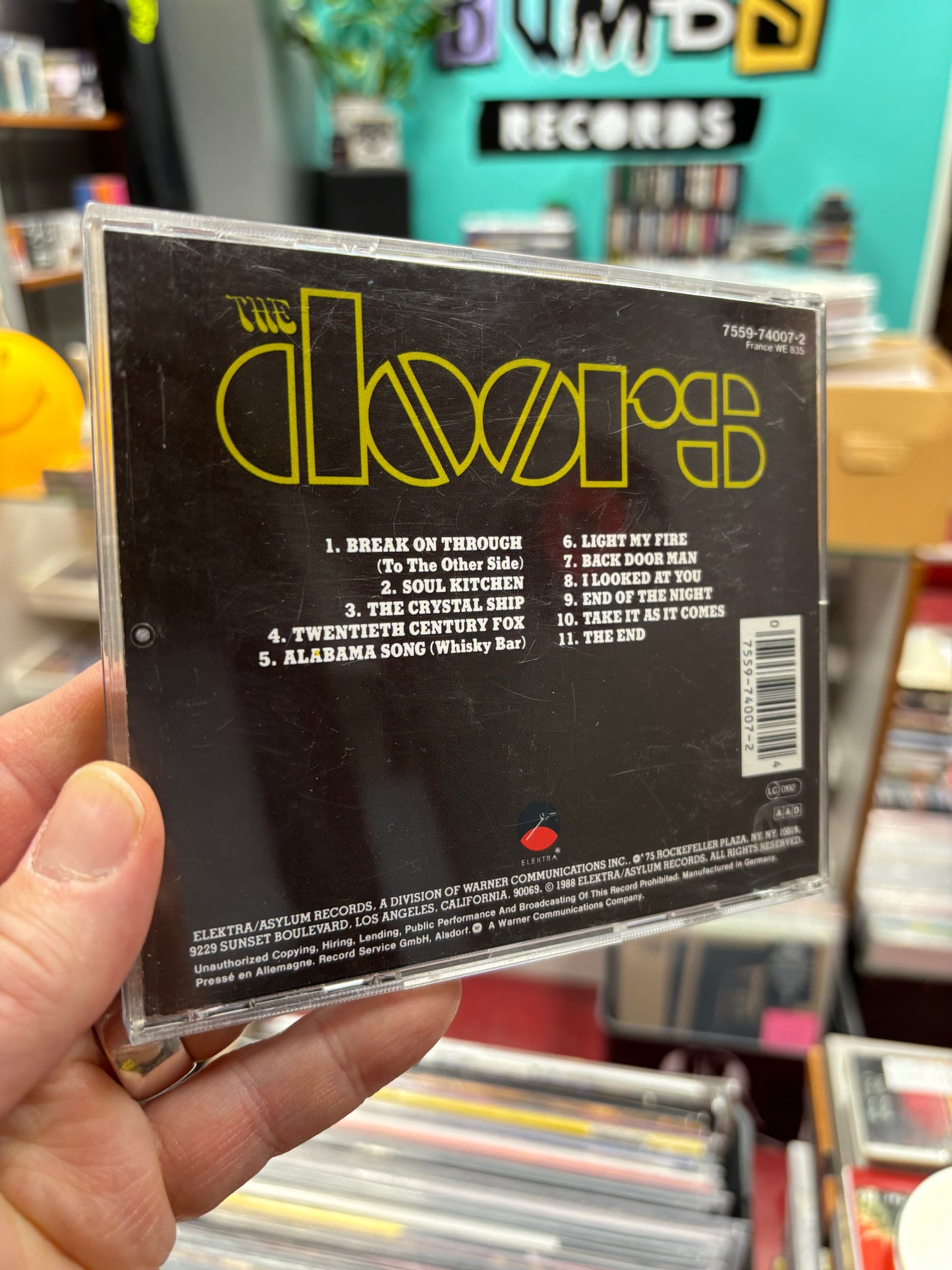 The Doors: The Doors, CD, reissue, Europe 1988