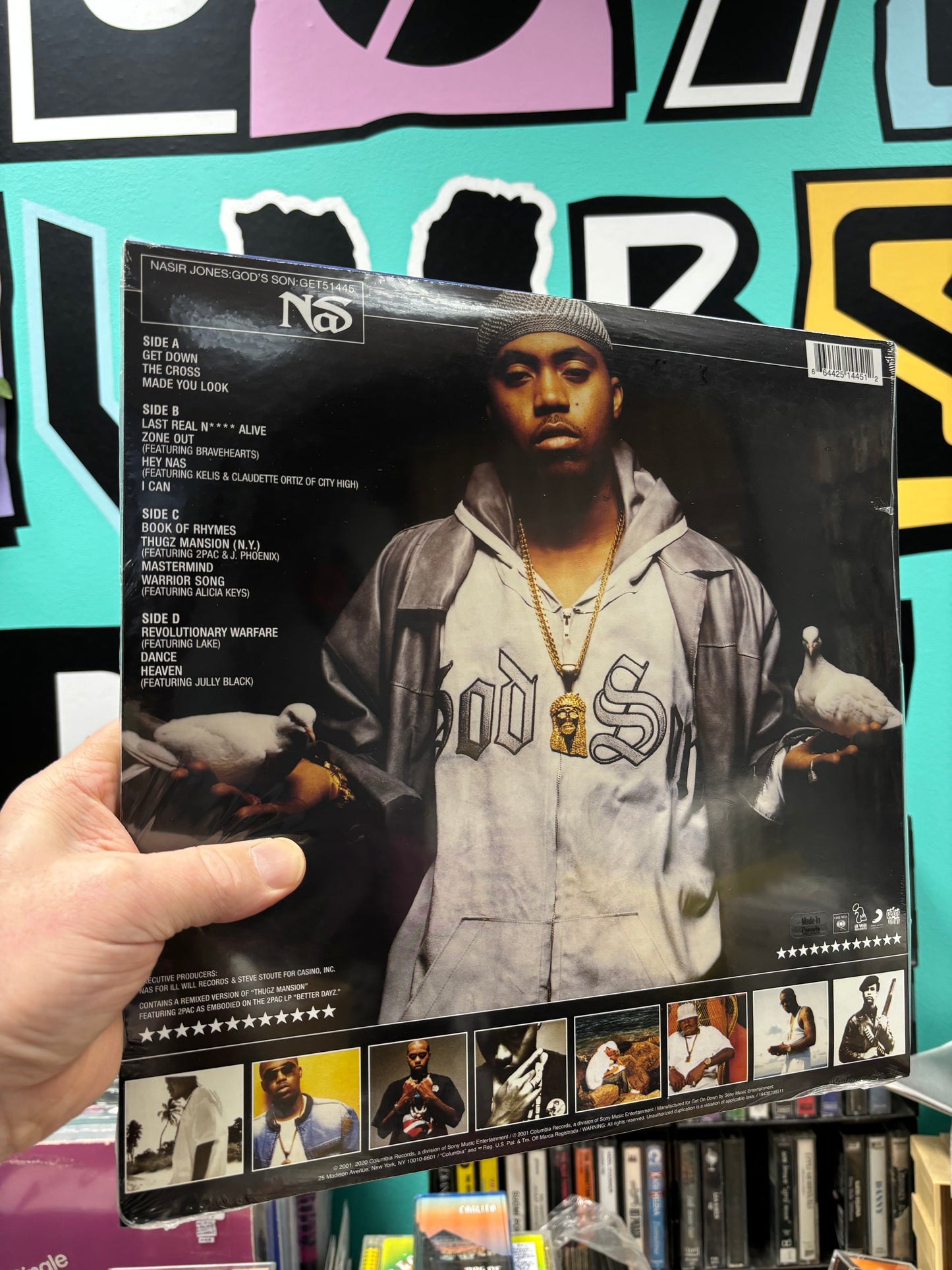 Nas: God’s Son, reissue, remastered, 2LP, Get On Down, USA, Canada & Europe 2024