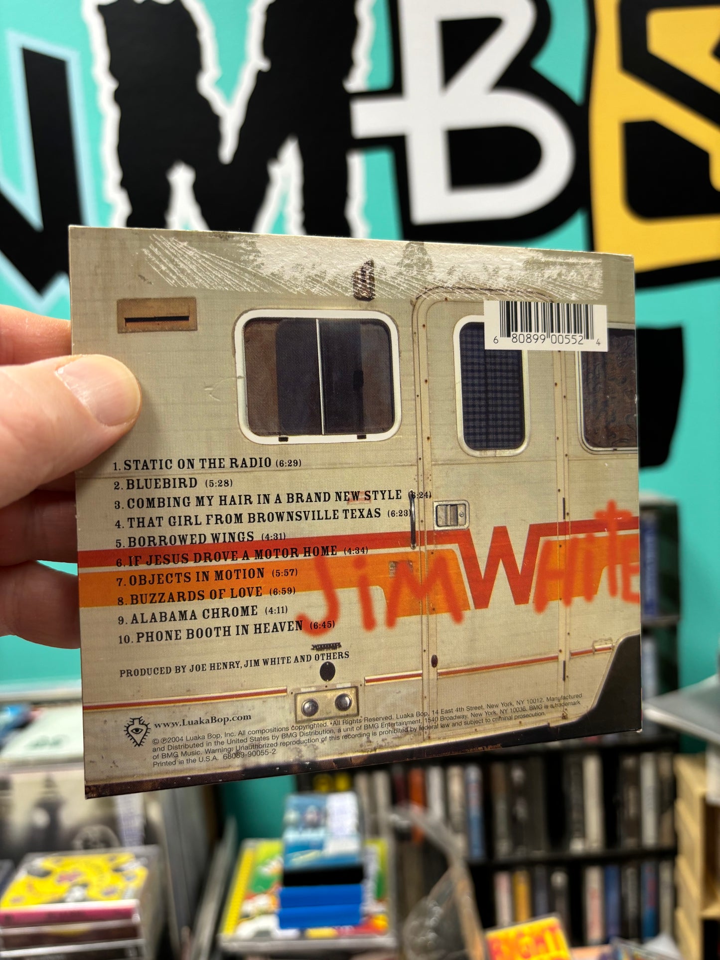 Jim White: Drill A Hole In That Substrate And Tell Me What You See, CD, Luaka Bop, US 2004