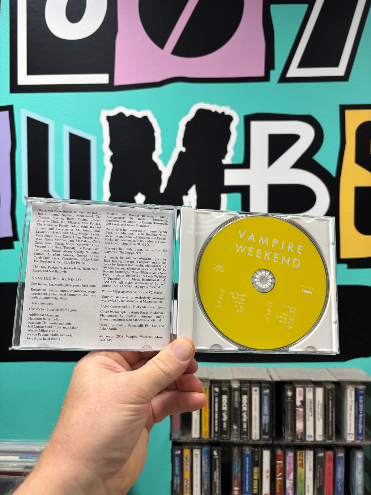 Vampire Weekend: Vampire Weekend, CD, XL Recordings, US 2008