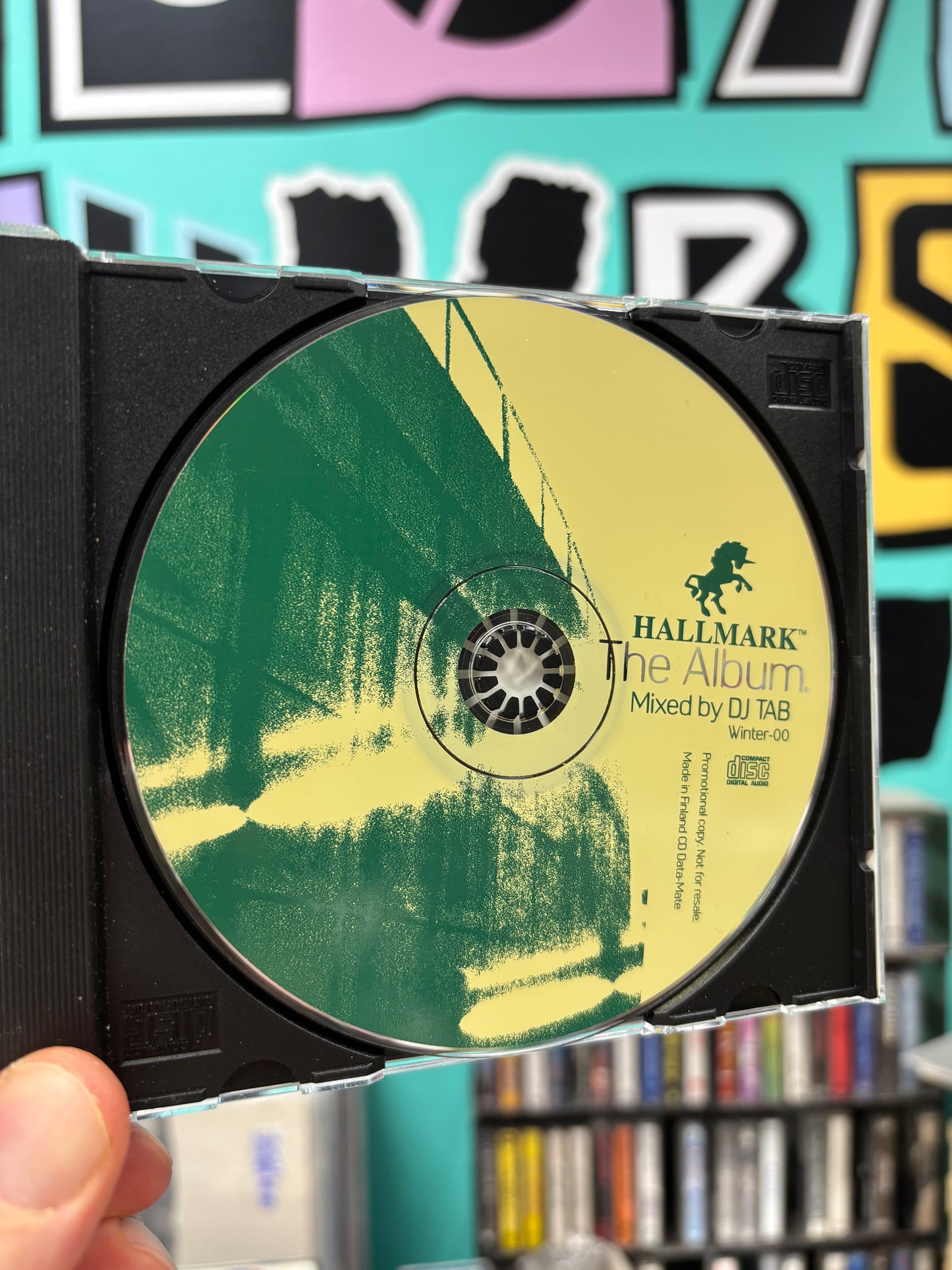 DJ Tab: Hallmark The Album, CD, Only pressing, Mixed, Promo, Not On Label, Finland 2000