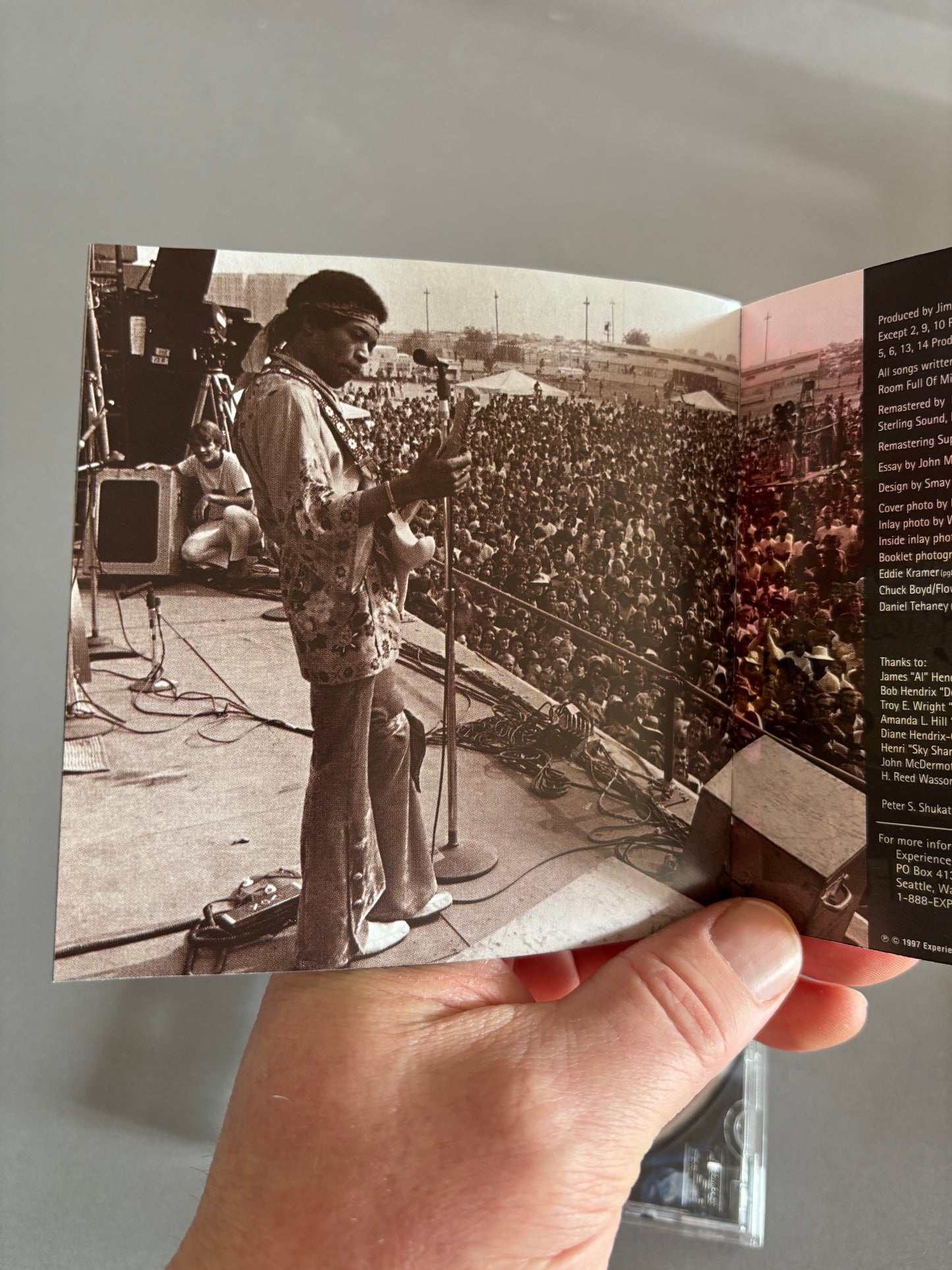 Jimi Hendrix: First Rays Of The New Rising Sun, CD, reissue, remastered, compilation, MCA Records, Experience Hendrix, Europe 1997?