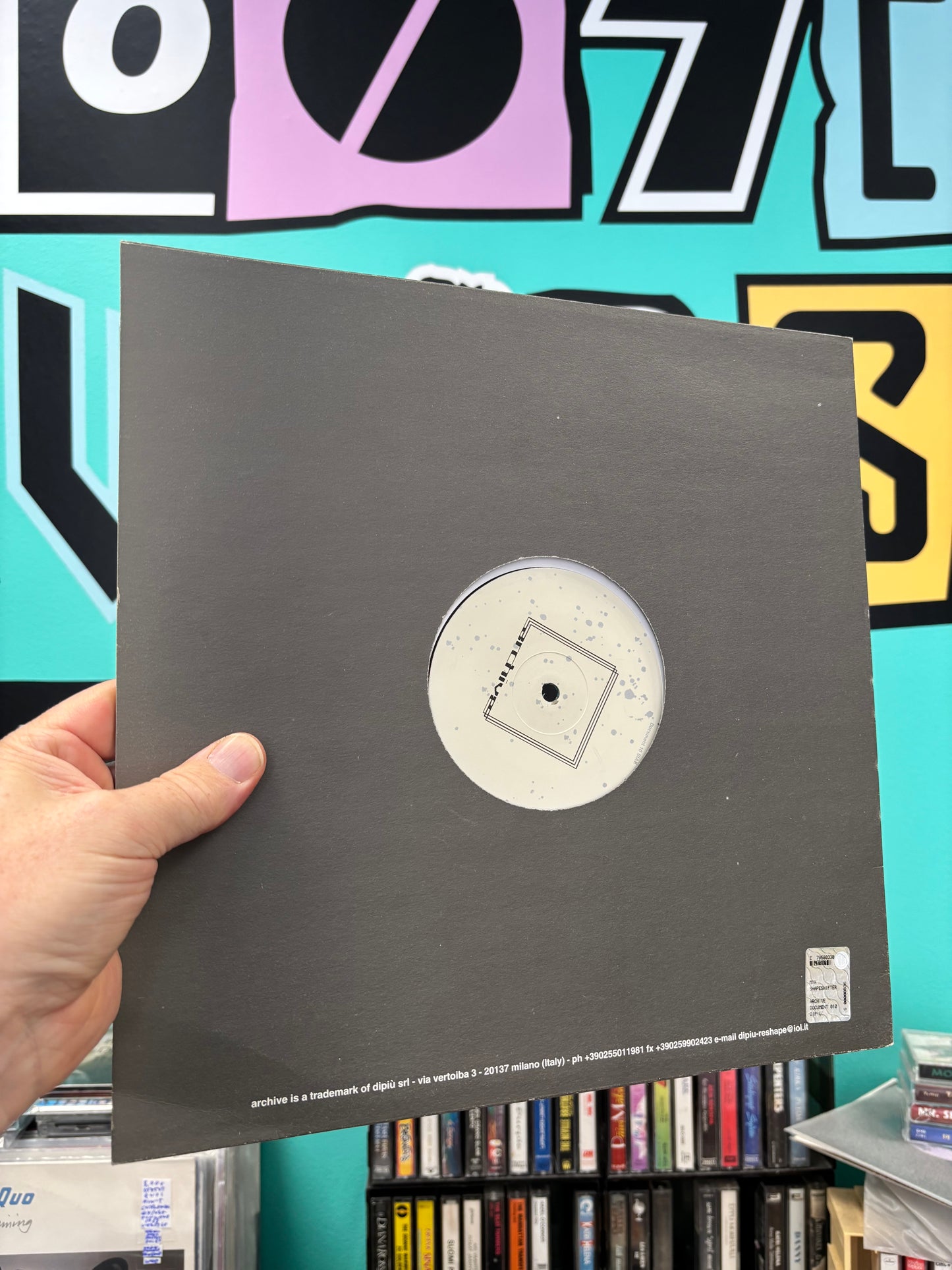 DHJ: Shapeshifter, 12inch, Only official pressing, Archive, Italy 2001