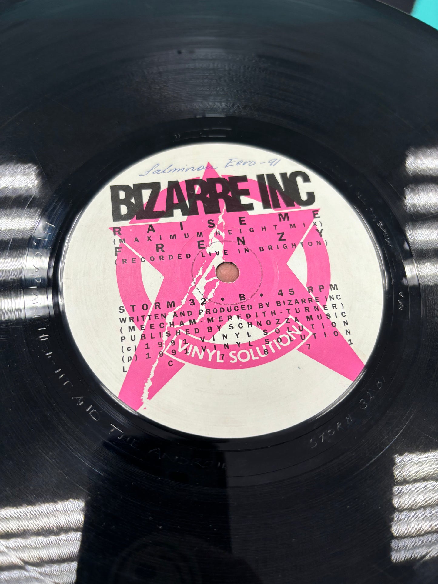 Bizarre Inc: Such A Feeling, 12inch, Vinyl Solution, UK 1991