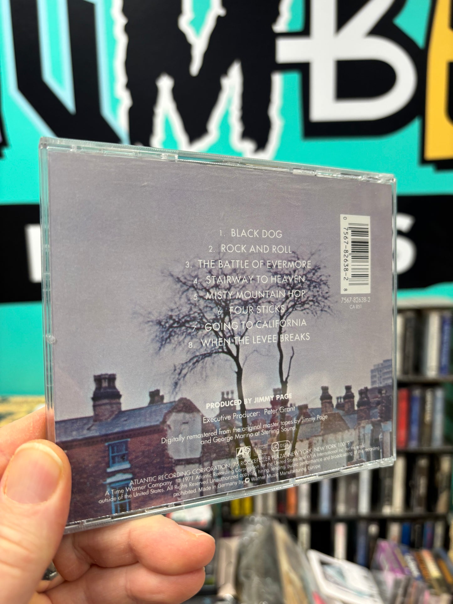 Led Zeppelin: Untitled, CD, reissue, remastered, Atlantic, Europe 2004