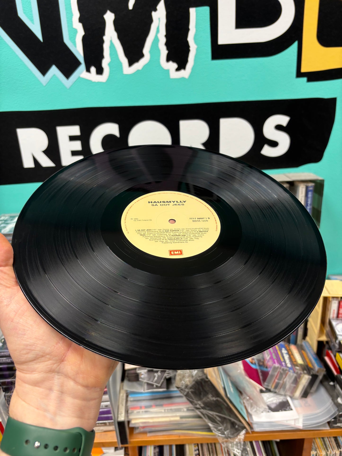 Hausmylly: Sä Oot Jees, LP, Only vinyl pressing, EMI, Finland 1992
