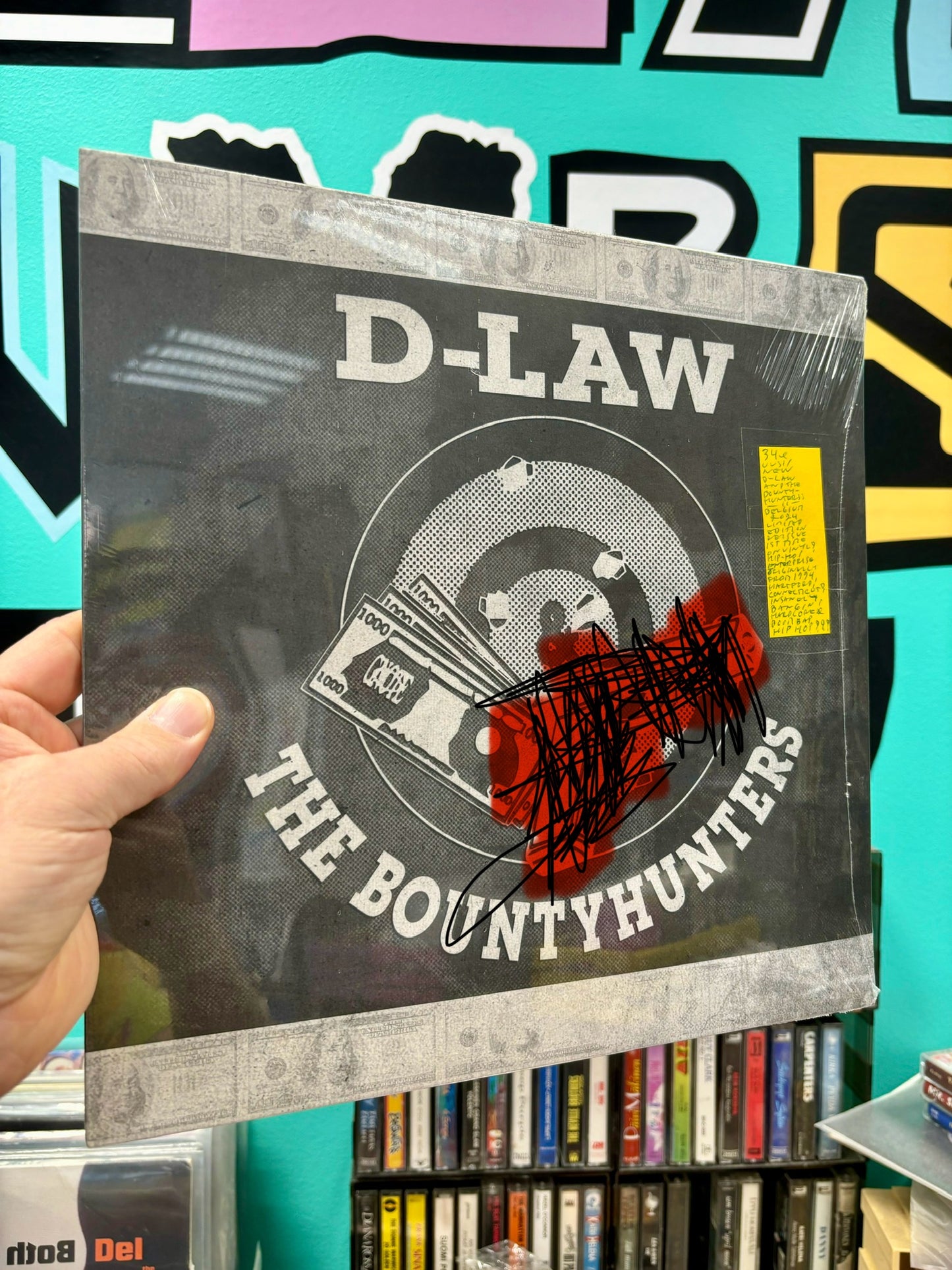 HULLU VARASTOALE -20%‼️‼️‼️D-Law and The Bountyhunters, LP, reissue, Limited Edition, Hip-Hop Enterprise, Belgium 2024