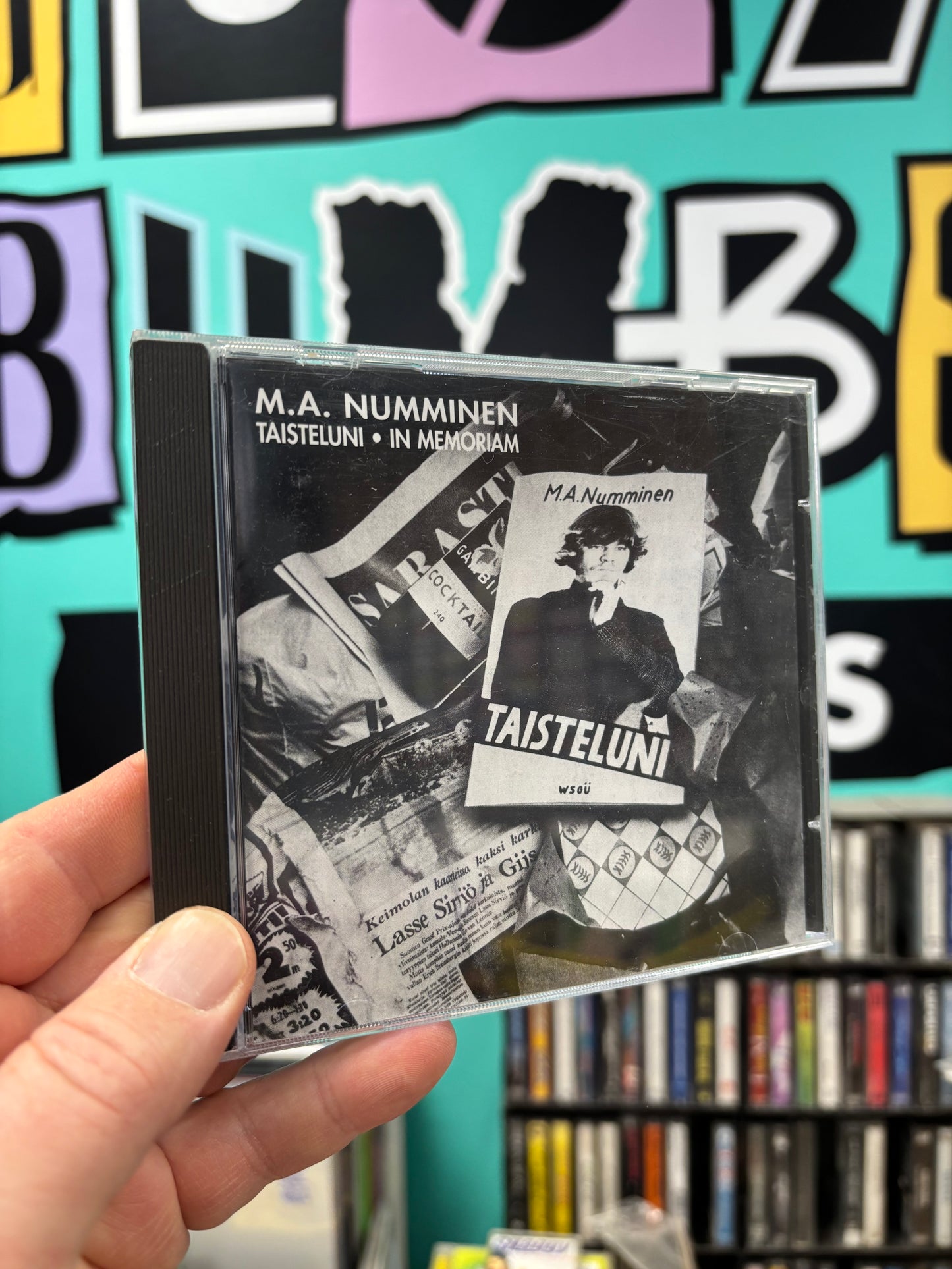 M.A. Numminen - Taisteluni -In Memoriam, CD, Only CD pressing, Love Records, Finland 1994