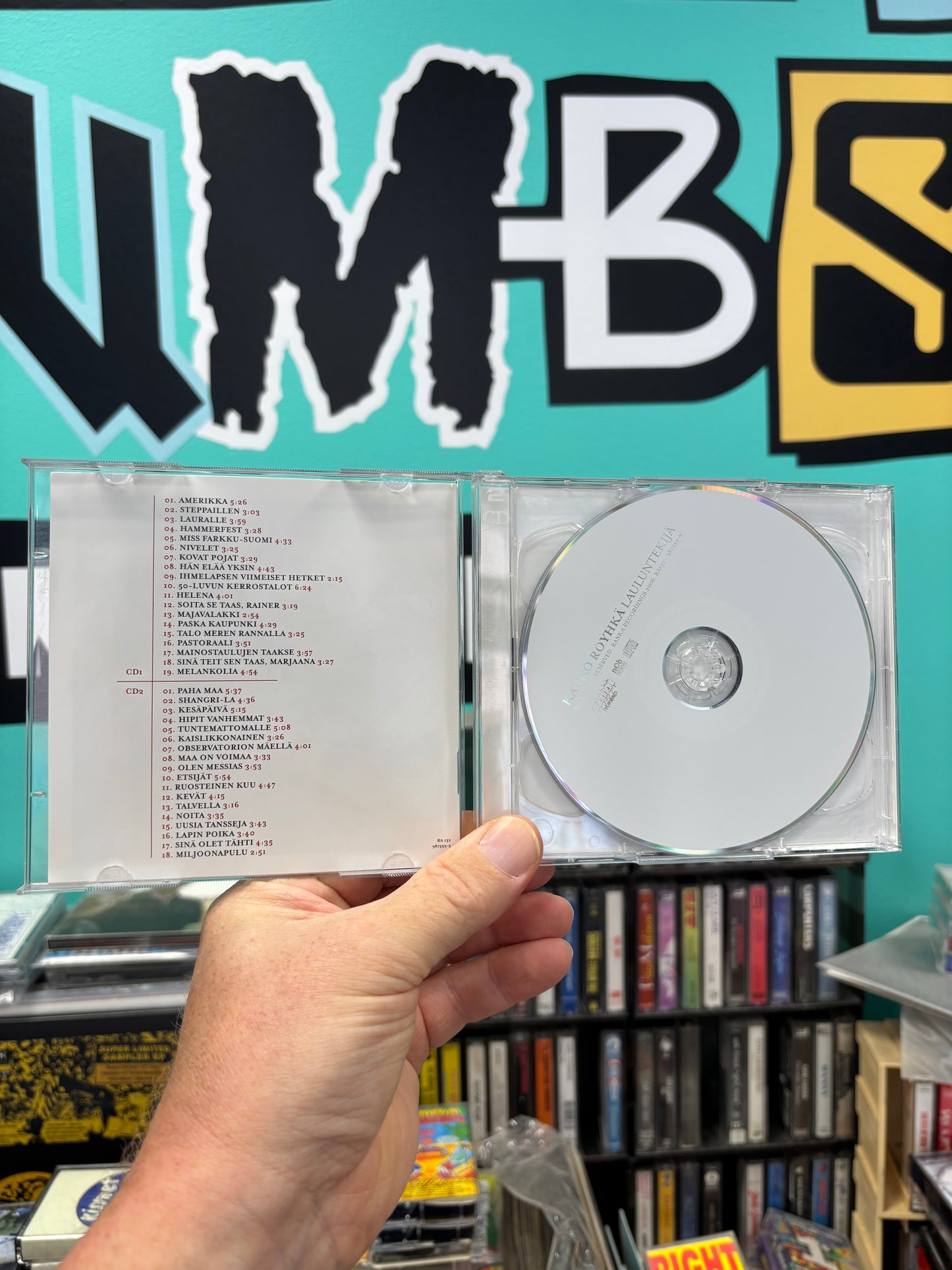 Kauko Röyhkä: Lauluntekijä, 2CD, Only pressing, Compilation, Ranka Recordings, Finland 2006